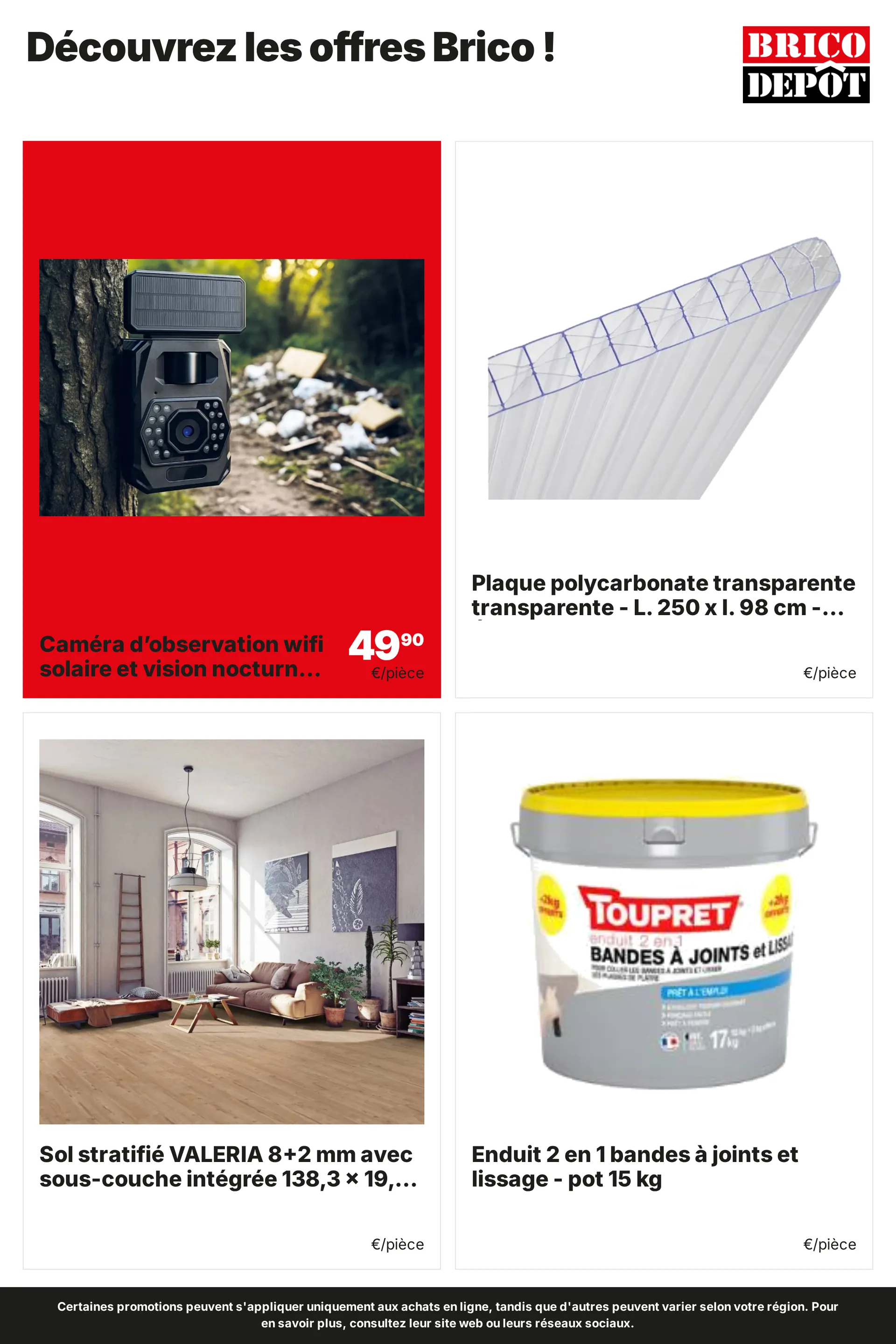 Brico Dépôt — 2026-09-06 du 6 septembre au 21 septembre 2026 - Catalogue page 4