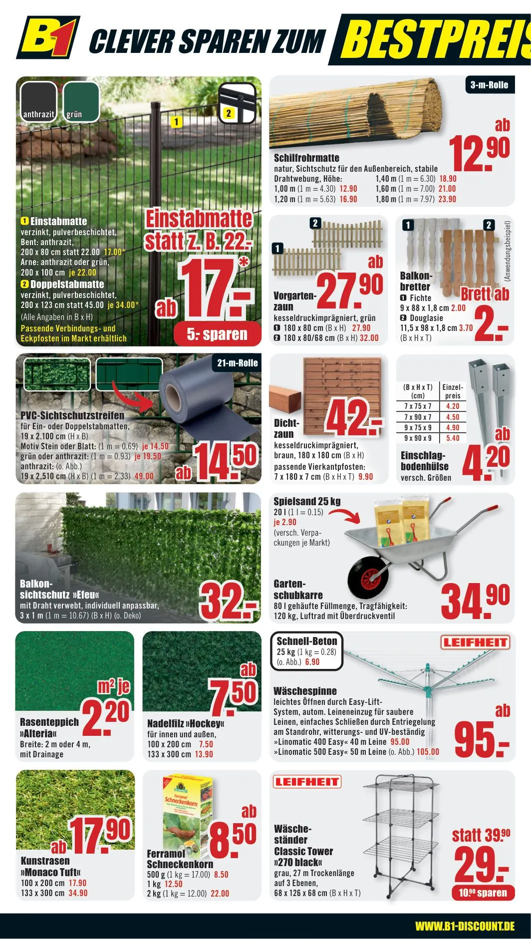 B1 Discount Baumarkt — 2026-07-27 von 25. Juli bis 31. Juli 2026 - Prospekt seite 4