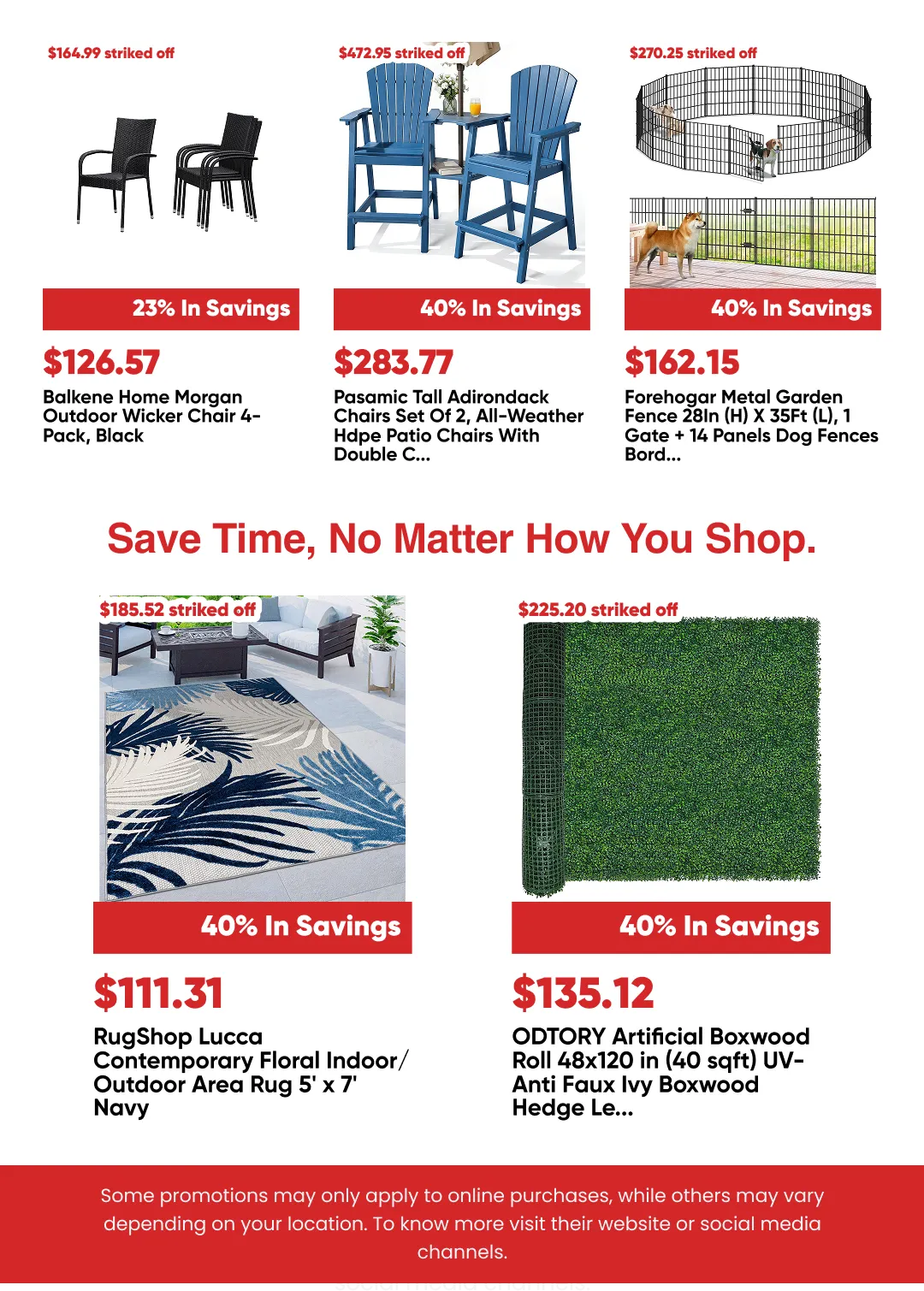 Weekly ad Patio Furniture Deals from July 8 to July 23 2026 - Page 4