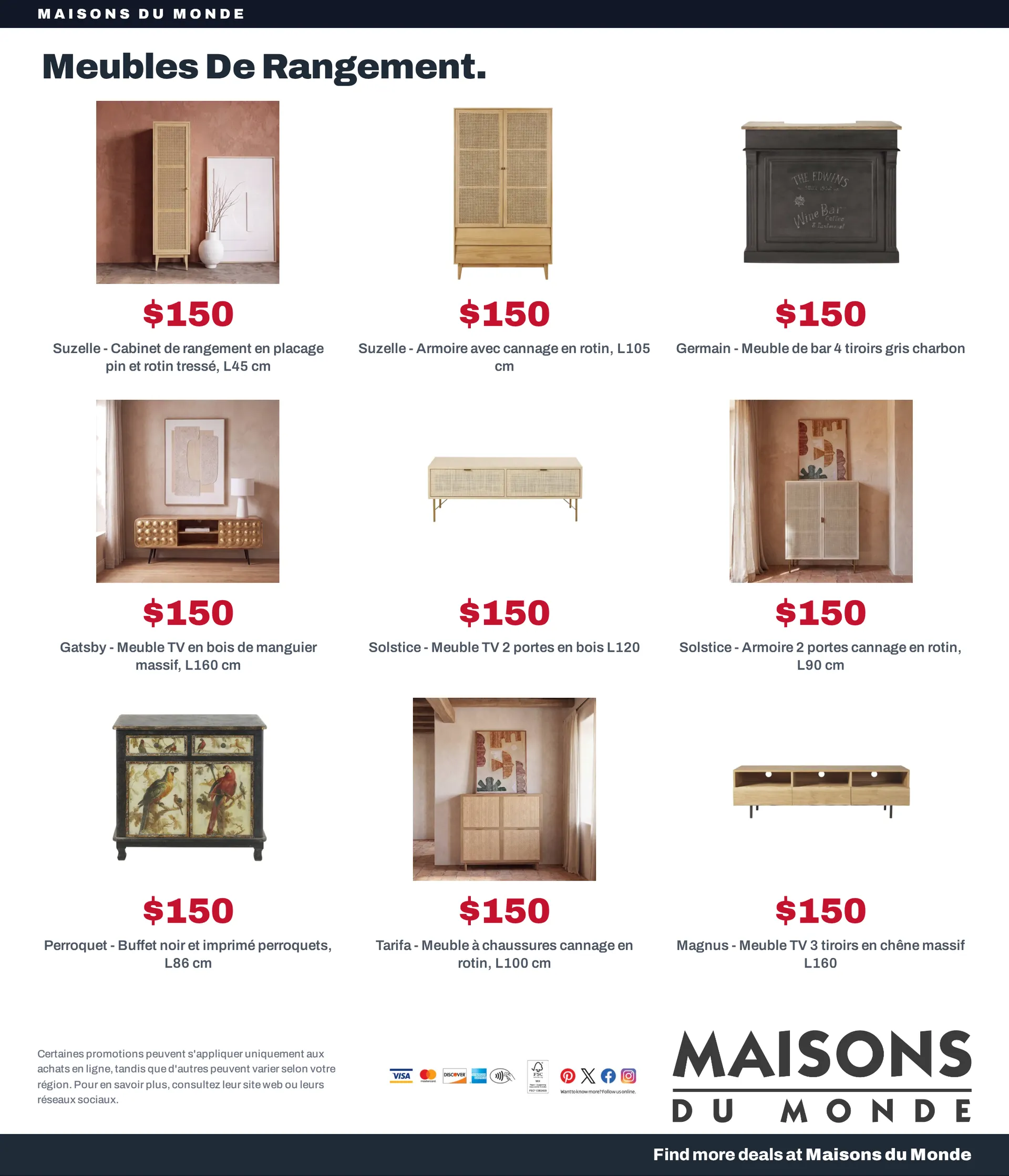 Maisons du Monde — 2026-10-09 du 9 octobre au 26 octobre 2026 - Catalogue page 4