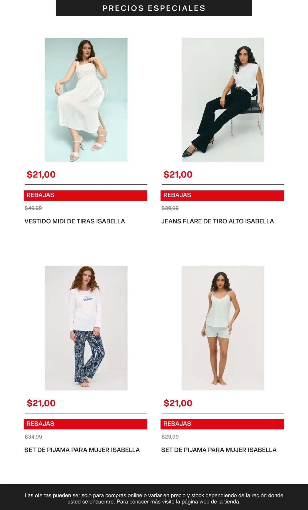 Catalogo de Rebajas de mitad de año! 6 de agosto al 21 de agosto 2026 - Pag 4