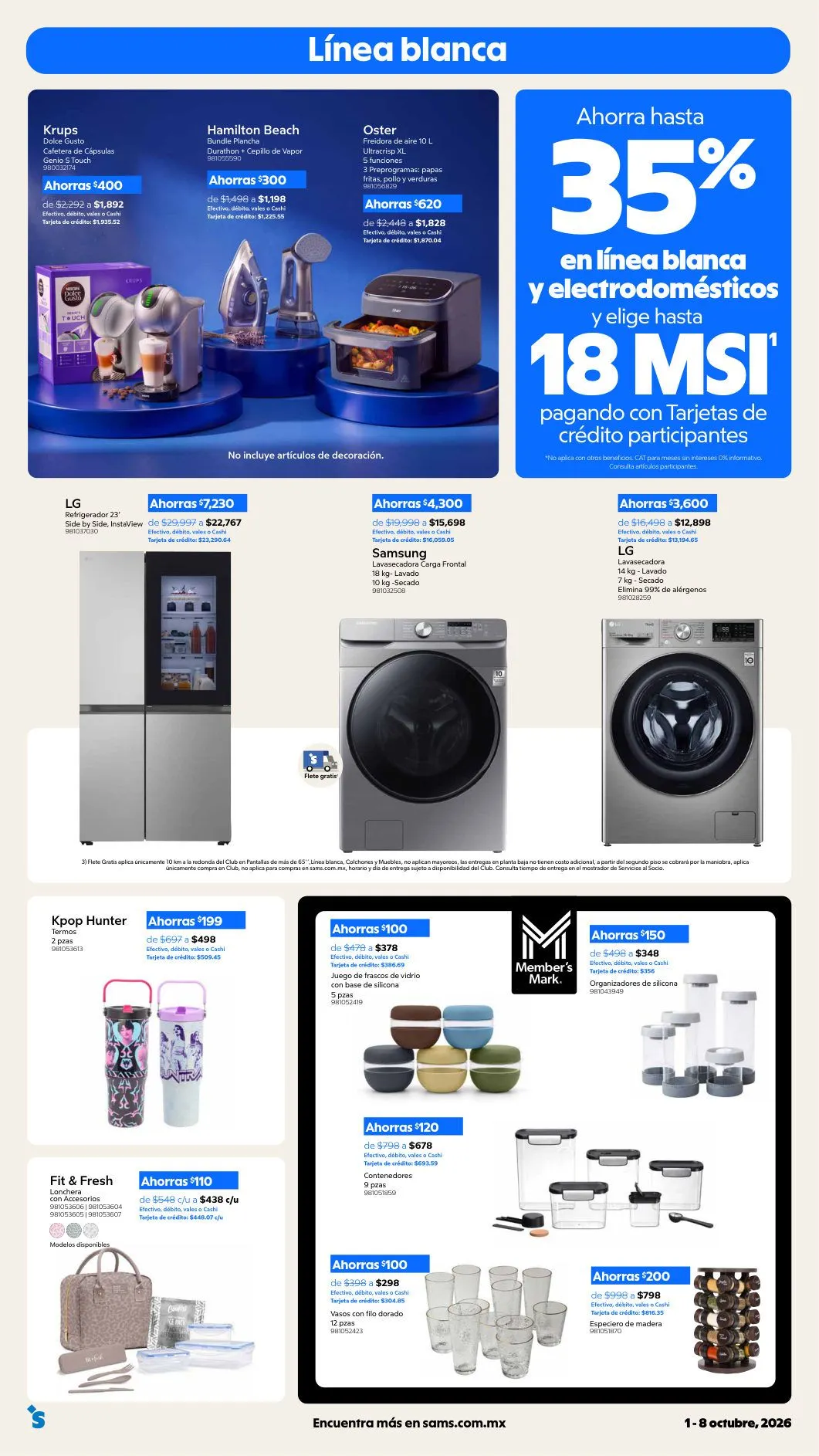 Catálogo de Sam's Club — 2026-10-01 1 de octubre al 8 de octubre 2026 - Pagina 4