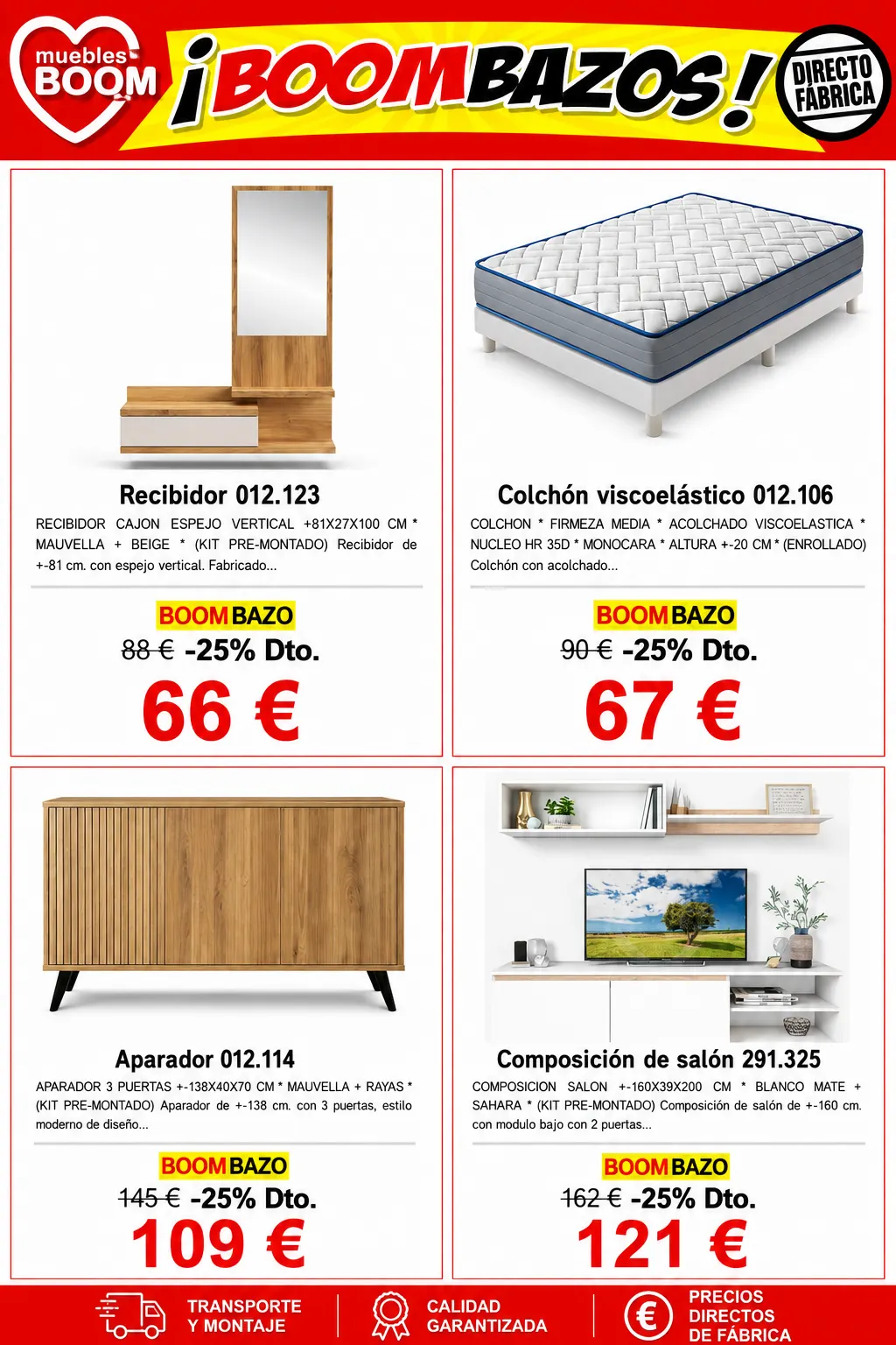 Catálogo de Muebles BOOM — 2026-08-28 28 de agosto al 14 de septiembre 2026 - Página 4