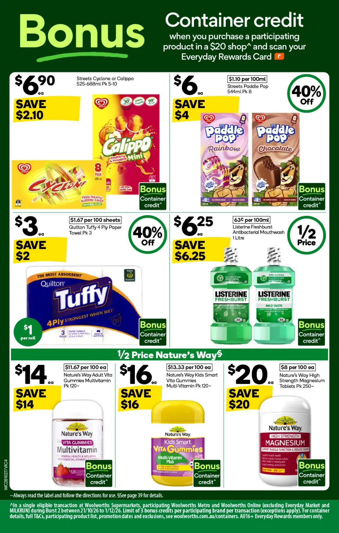 Woolworths — 2026-10-29 - Catalogue valid from 28 October to 3 November 2026 - page 4