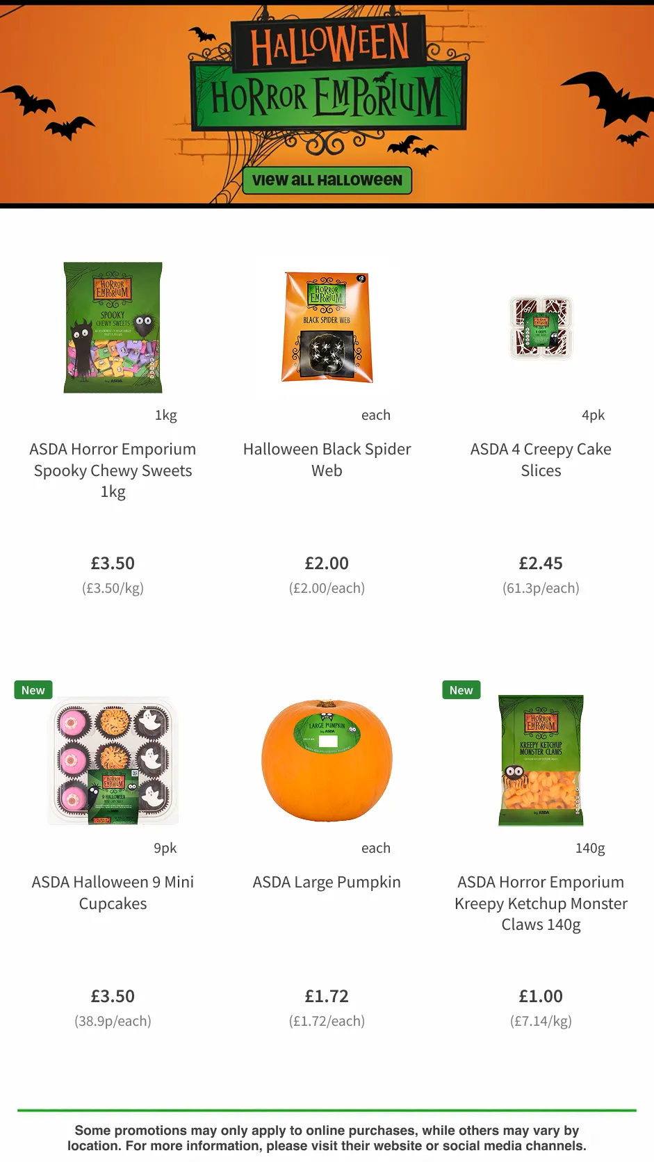 ASDA — 2026-10-08 from 8 October to 26 October 2026 - Catalogue Page 4