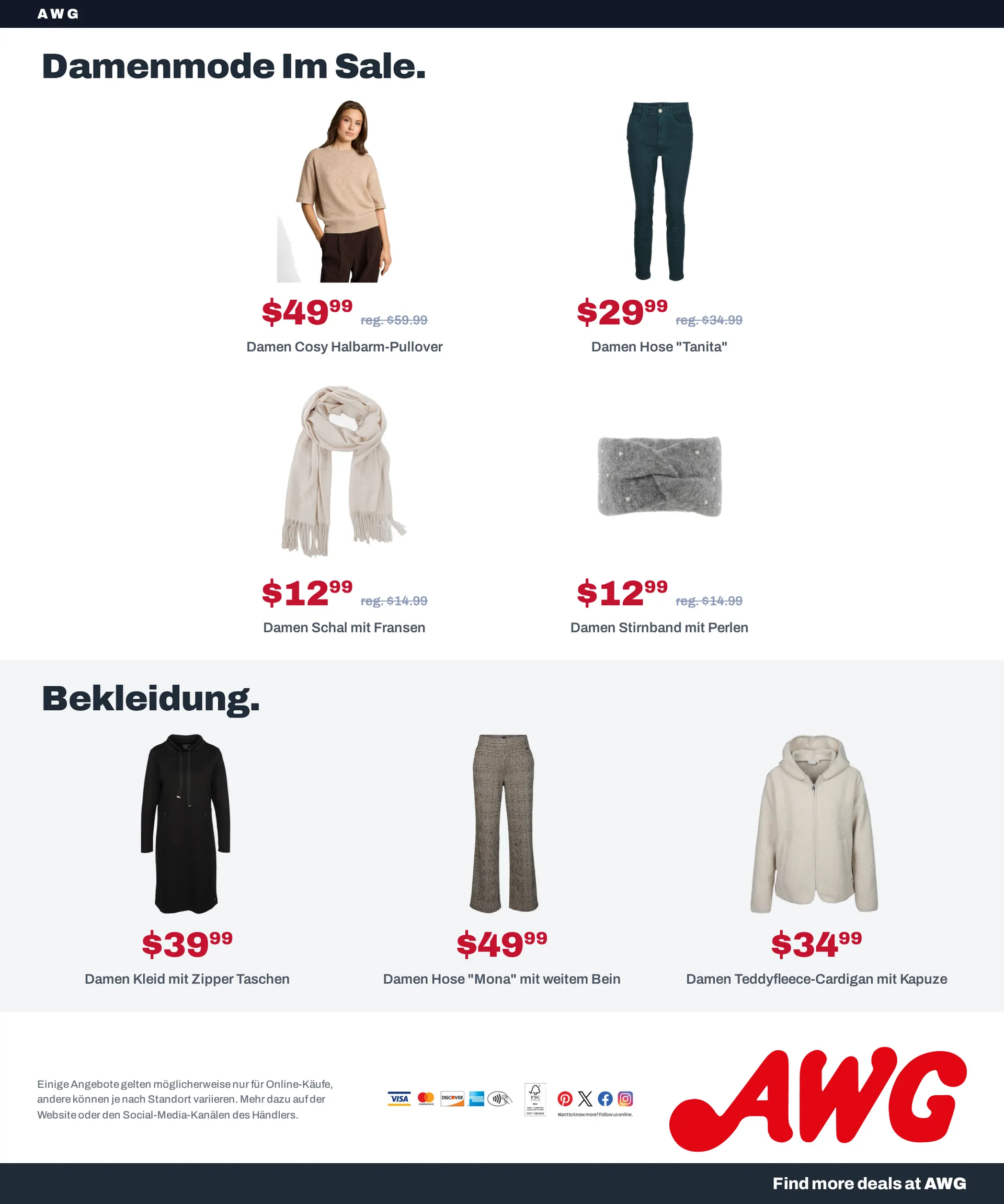 AWG — 2026-09-17 von 17. September bis 1. Oktober 2026 - Prospekt seite 4