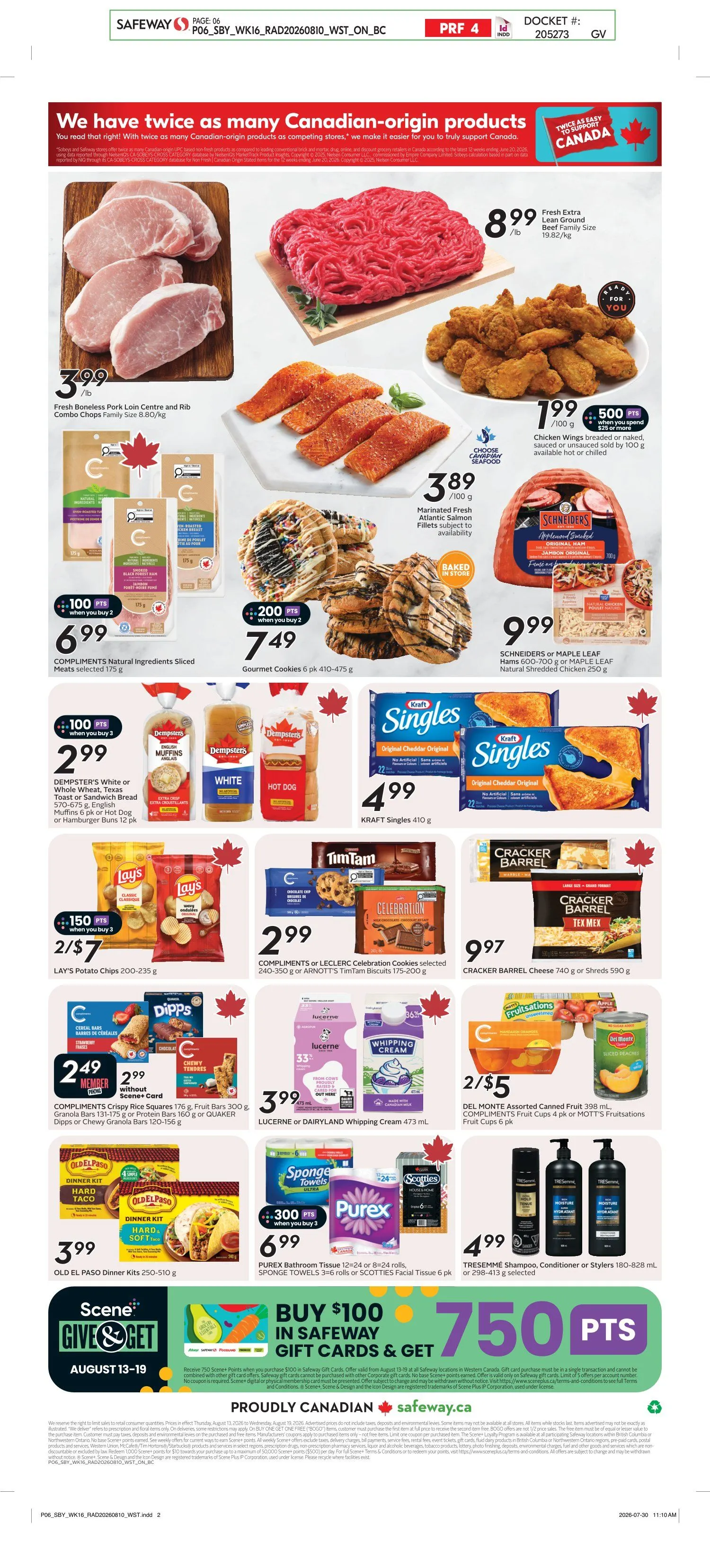 Safeway — 2026-08-13 from August 13 to August 28 2026 - flyer page 4