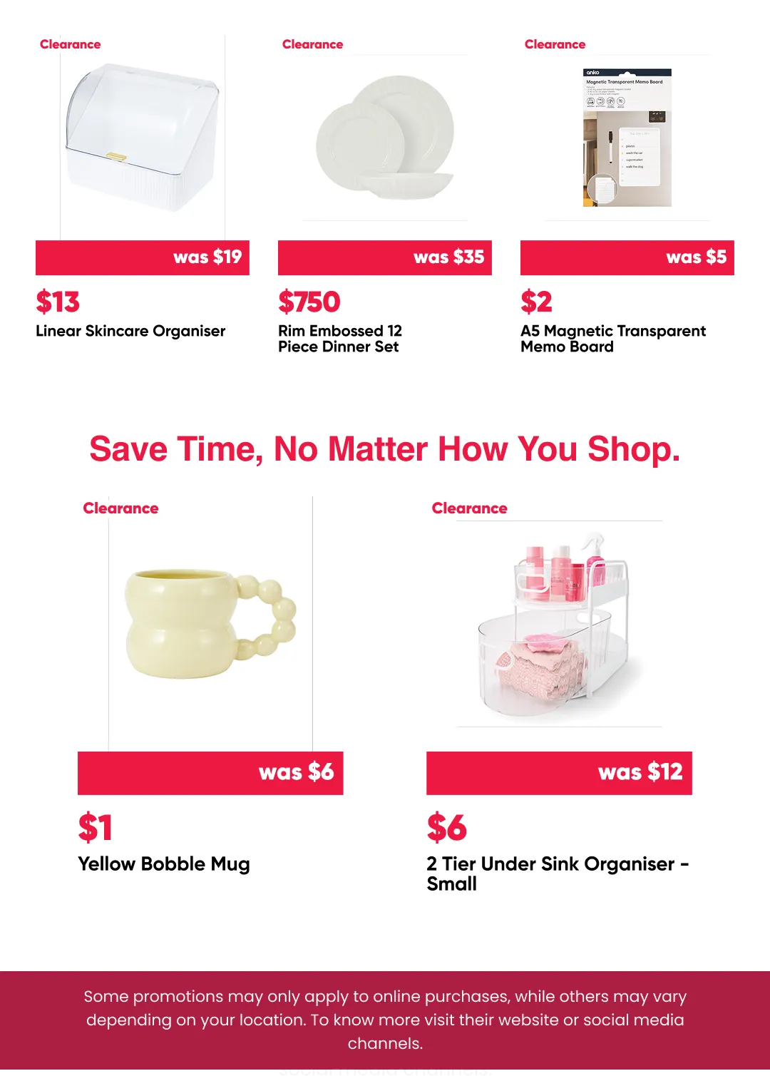 Home & Living Clearance from 22 July to 6 August 2026 - Catalogue Page 4