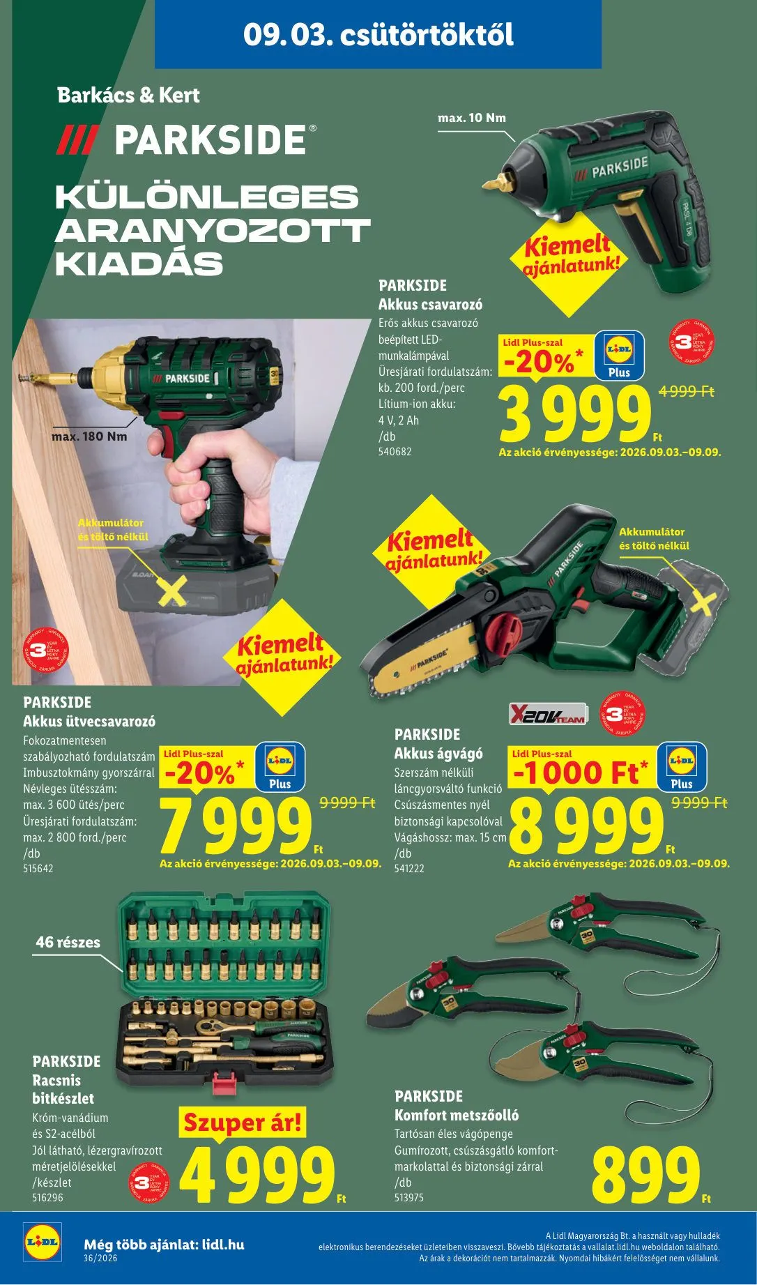 Katalógus Lidl — 2026-09-02 szeptember 2.-tól szeptember 4.-ig 2026. - Oldal 4
