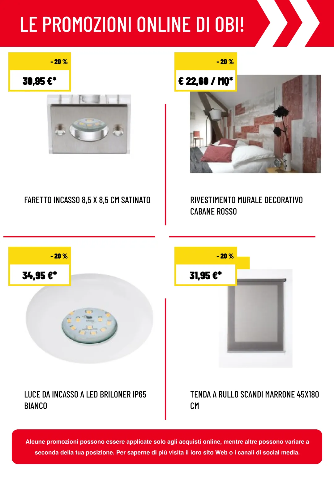 Outlet OBI da 2 luglio a 17 luglio di 2026 - Pagina del volantino 4