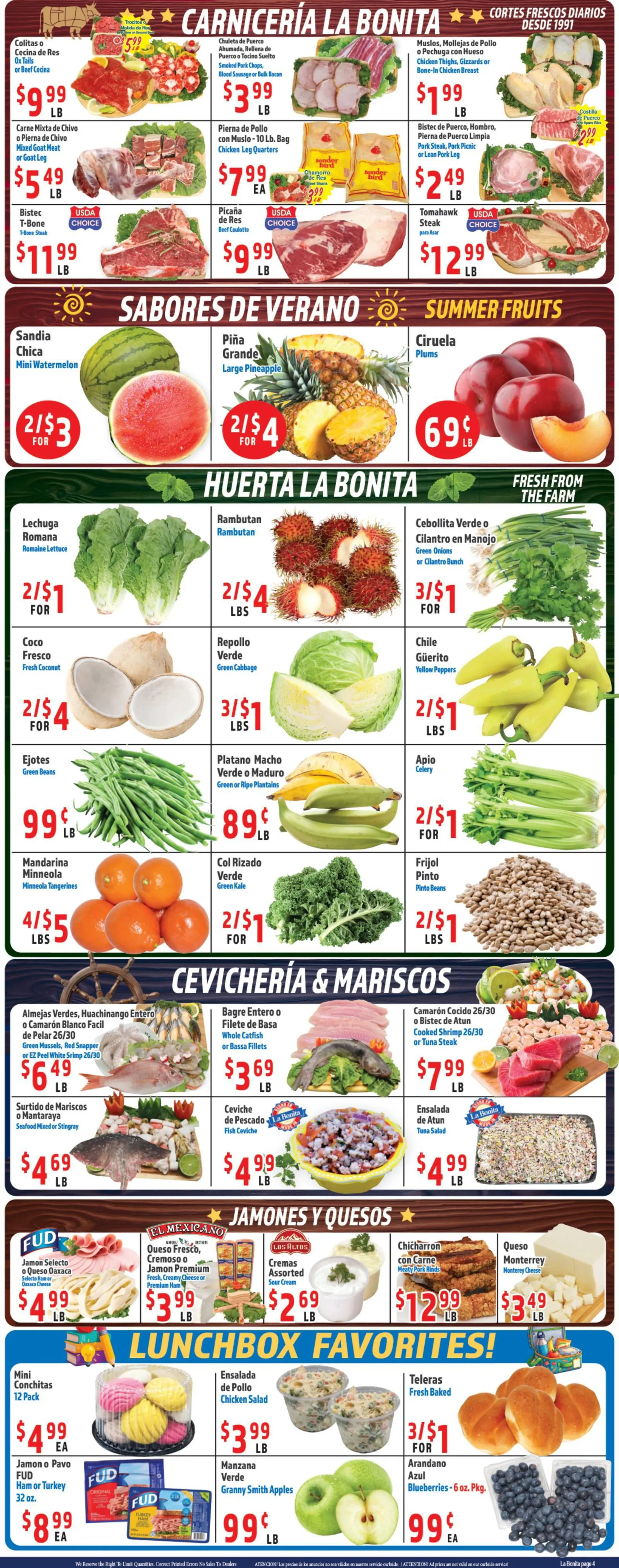 Weekly ad La Bonita Supermarkets — 2026-08-14 from August 12 to August 18 2026 - Page 4