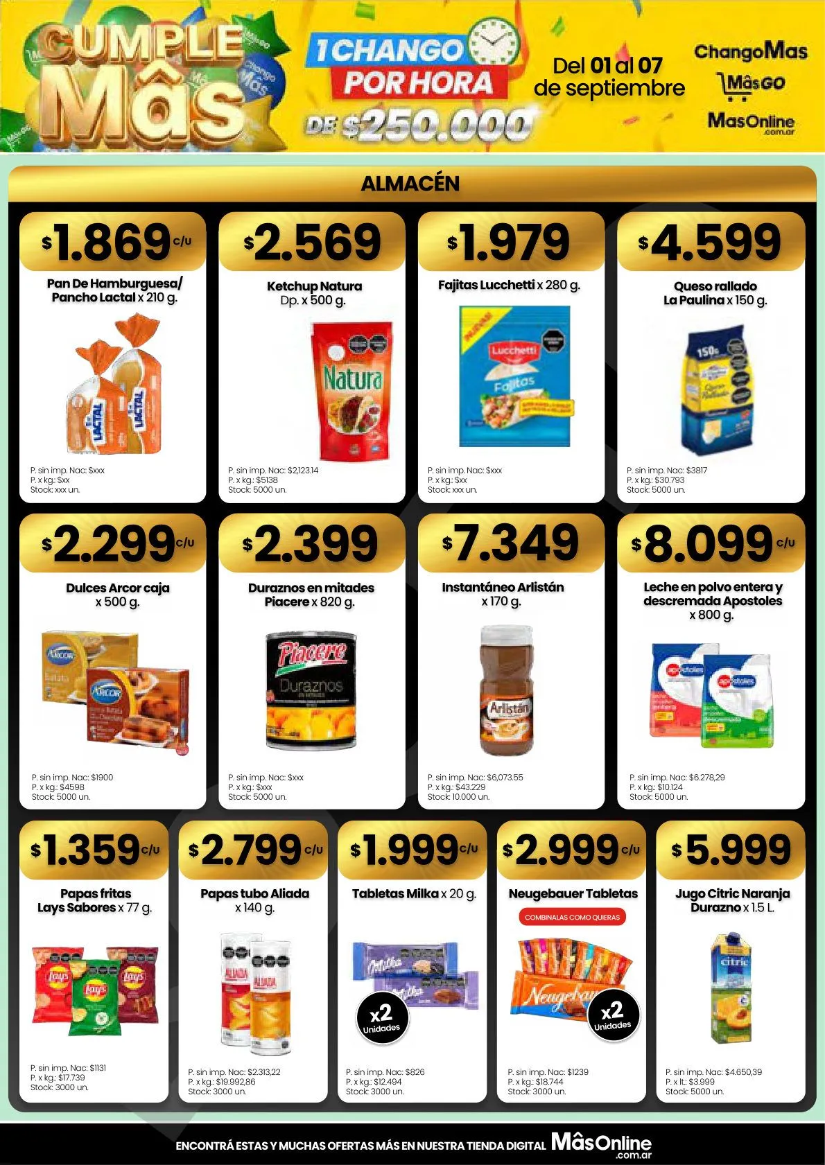 Ofertas de Changomas — 2026-09-02 2 de septiembre al 7 de septiembre 2026 - Página 4 del catálogo
