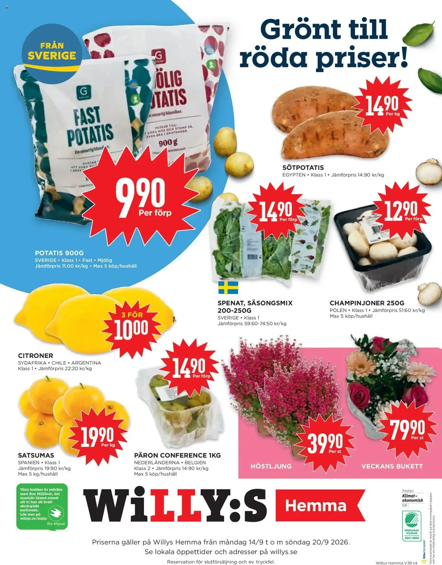 Willys — 2026-09-14 från 14 september till 20 september 2026 - Reklamblad sidor 4