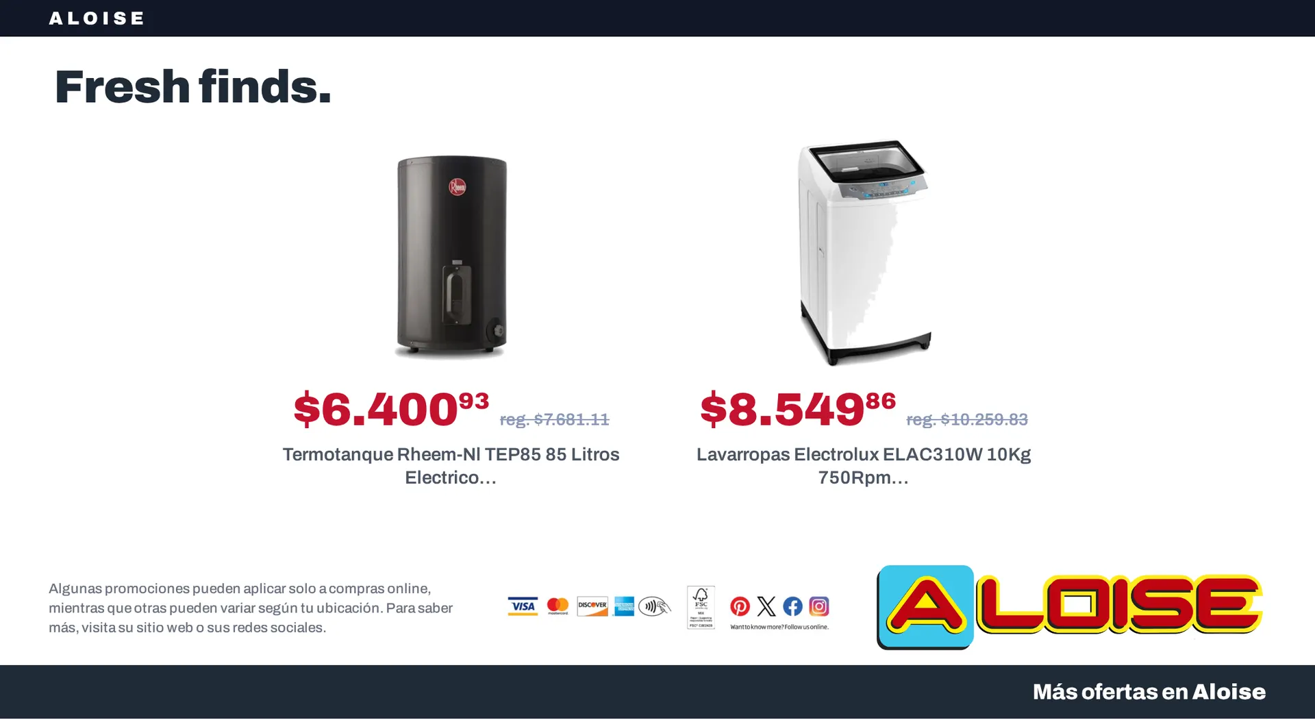 Ofertas de Aloise — 2026-10-23 23 de octubre al 30 de octubre 2026 - Página 4 del catálogo