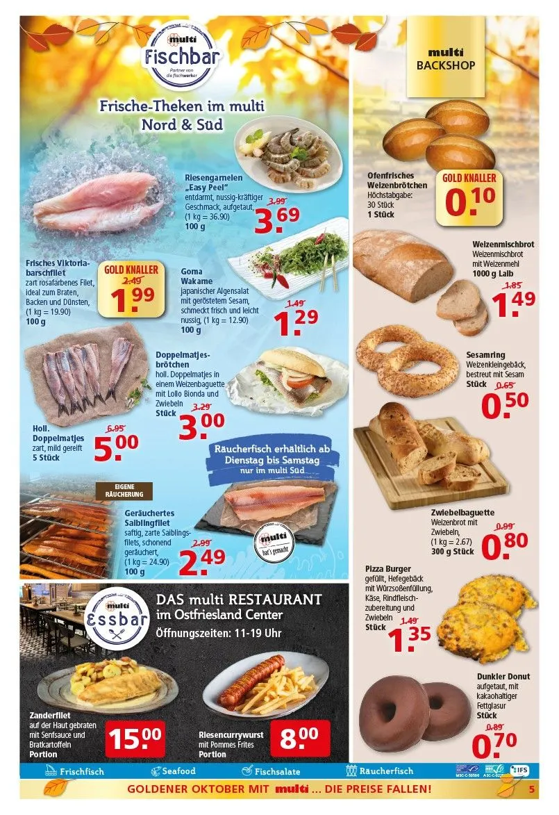 Multi Markt — 2026-10-16 von 16. Oktober bis 18. Oktober 2026 - Prospekt seite 5