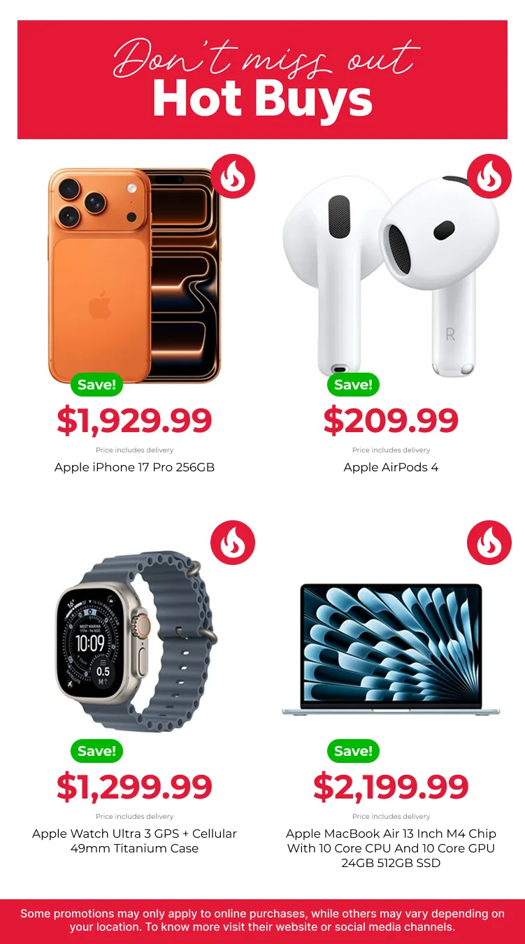 Apple Deals - Catalogue valid from 30 July to 13 August 2026 - page 5