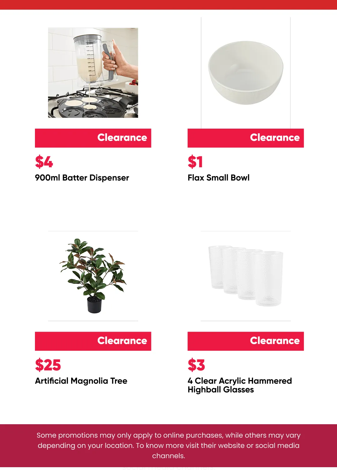 Home & Living Clearance from 13 August to 31 August 2026 - Catalogue Page 5
