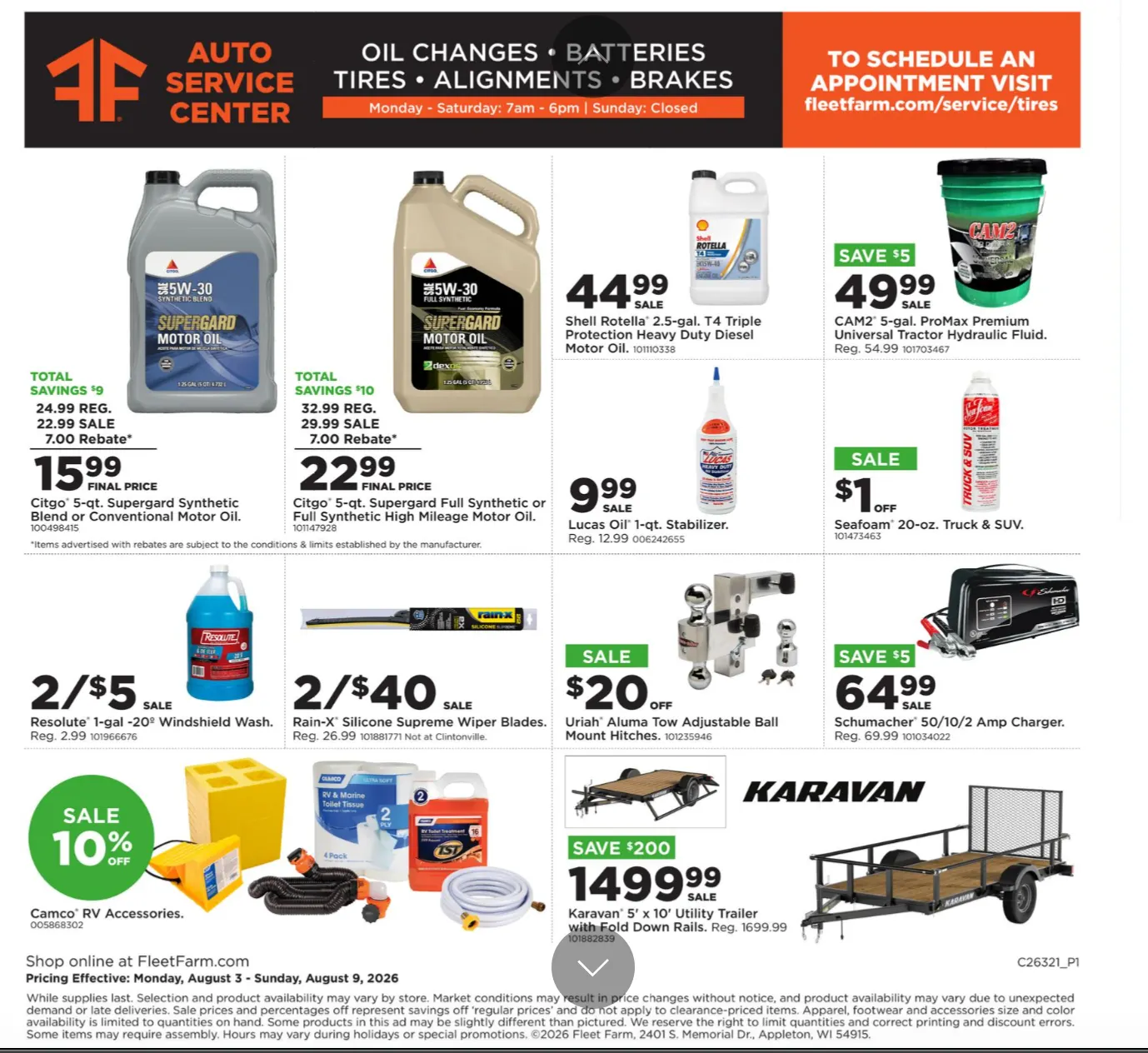 Weekly ad Fleet Farm — 2026-08-04 from August 4 to August 8 2026 - Page 5