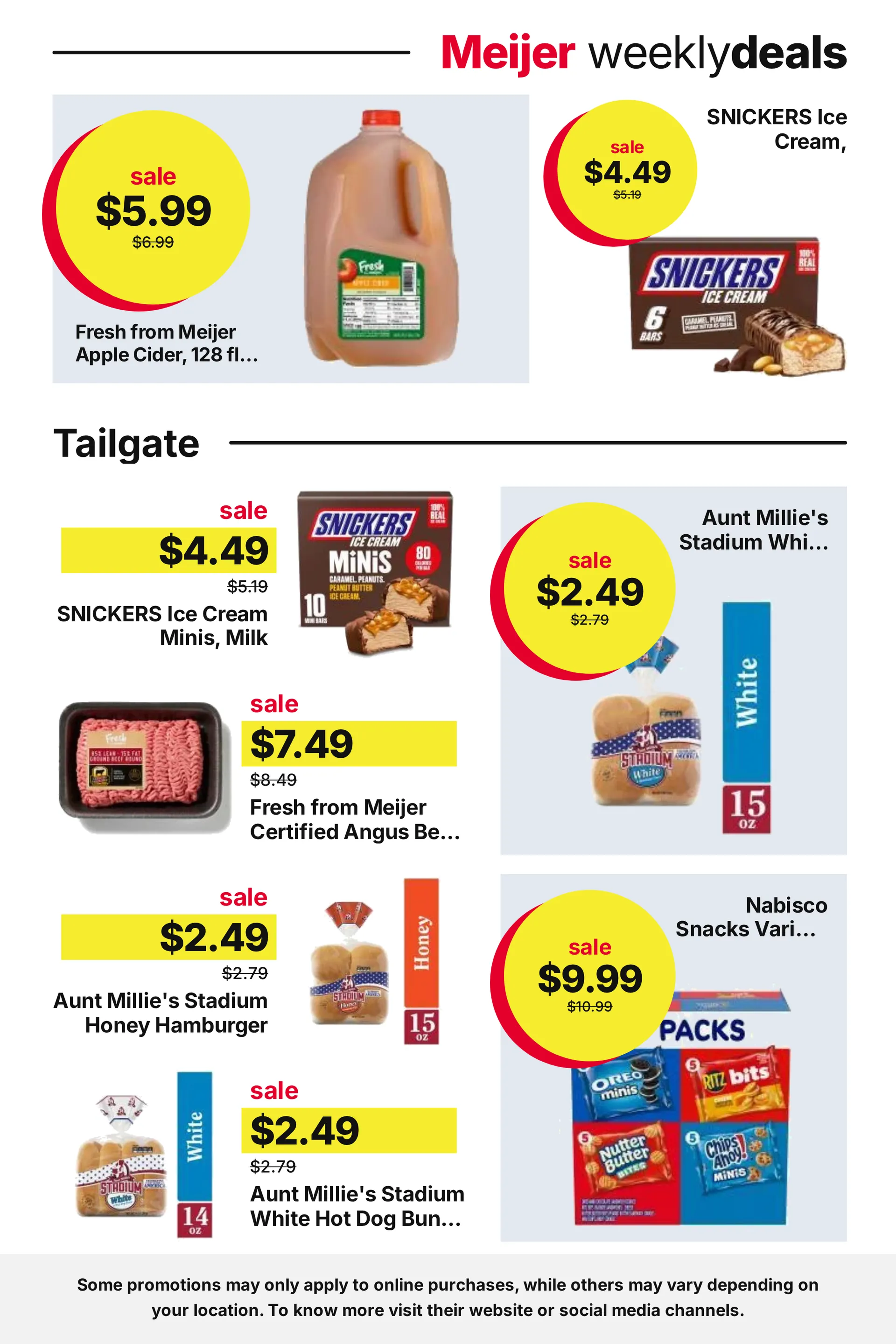 Weekly ad Meijer — Tailgate Deals — 2026-09-21 from September 21 to October 8 2026 - Page 5