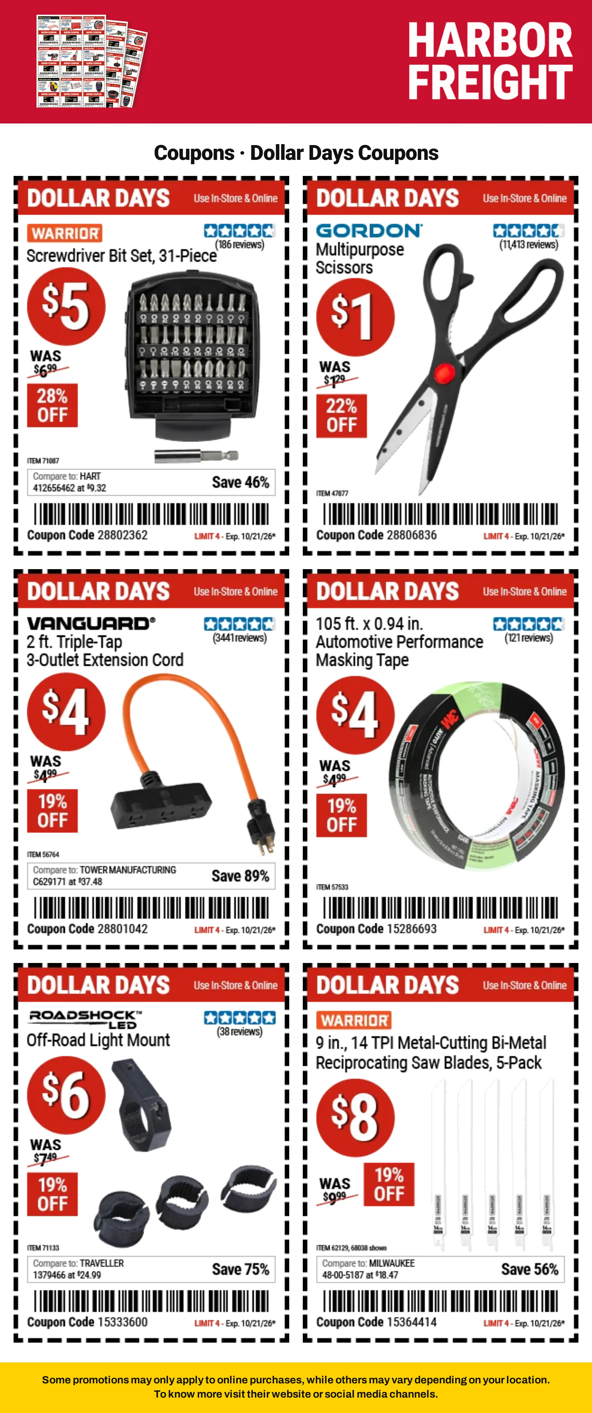 Weekly ad Harbor Freight — Catálogo 2 — 2026-10-09 from October 9 to October 26 2026 - Page 5