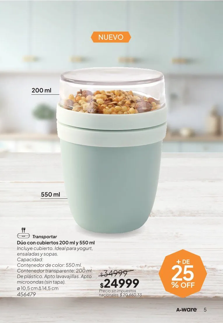 Ofertas de Tupperware — 2026-10-07 7 de octubre al 31 de octubre 2026 - Página 5 del catálogo