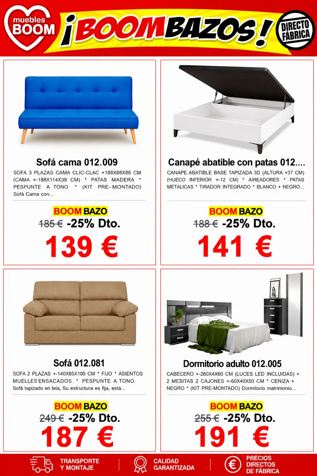 Catálogo de Muebles BOOM — 2026-08-28 28 de agosto al 14 de septiembre 2026 - Página 5