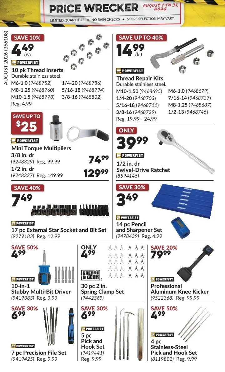 Princess Auto — 2026-08-20 from August 1 to August 31 2026 - flyer page 5