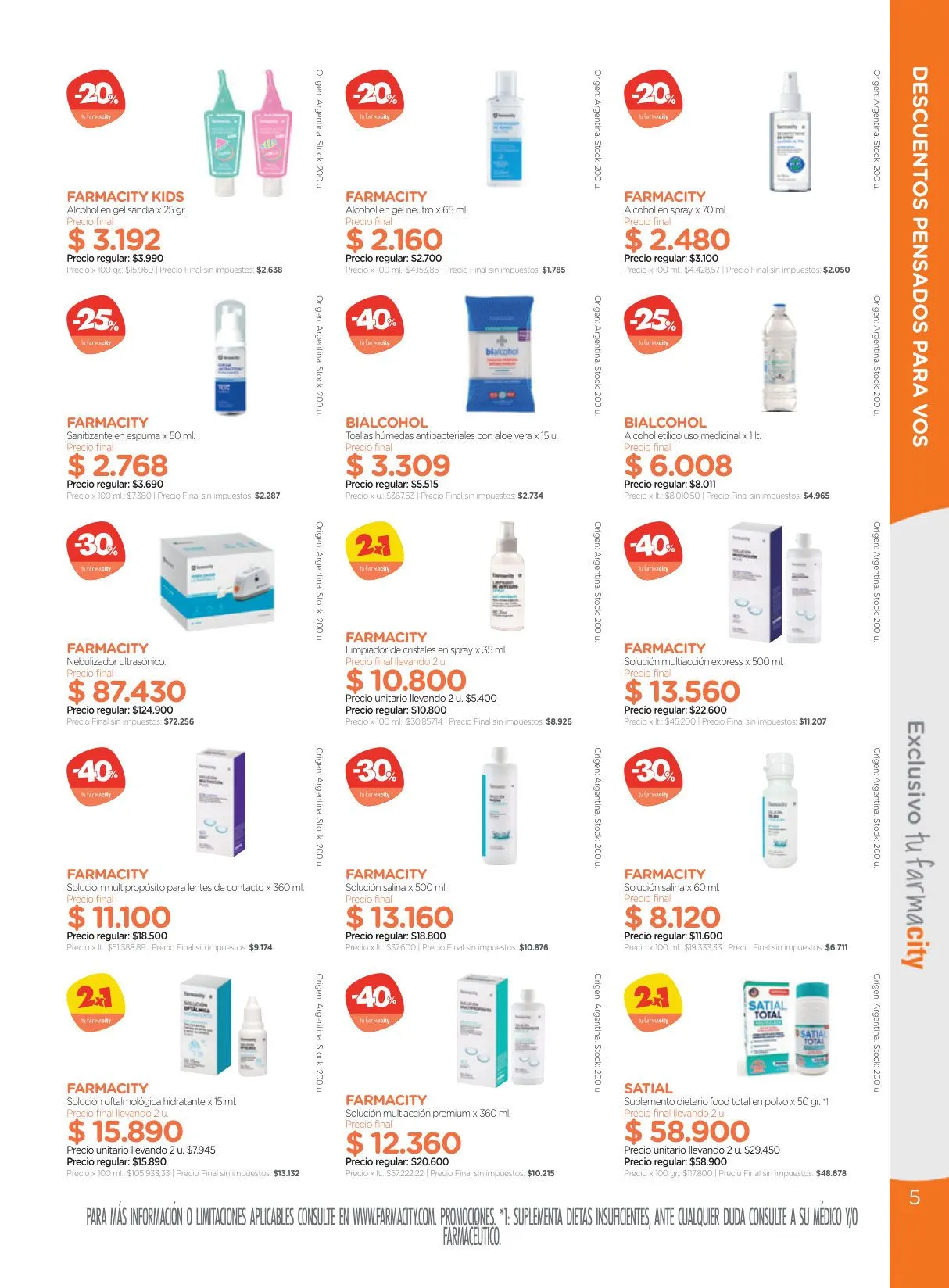 Ofertas de Farmacity — 2026-08-21 4 de agosto al 31 de agosto 2026 - Página 5 del catálogo