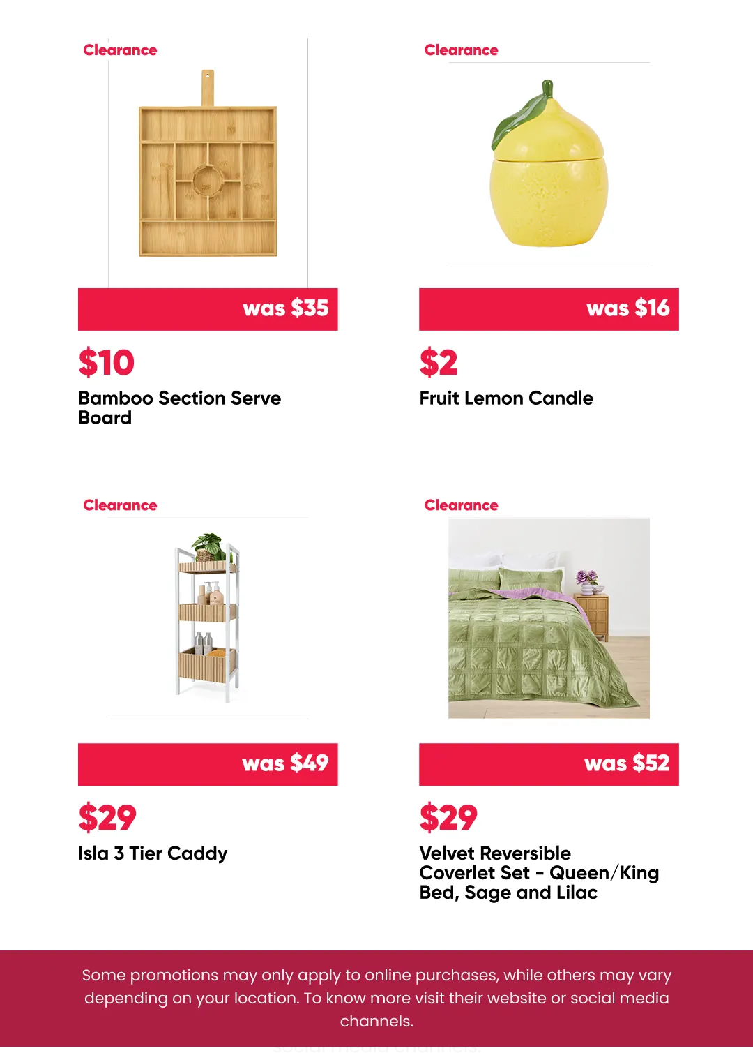 Home & Living Clearance from 22 July to 6 August 2026 - Catalogue Page 5