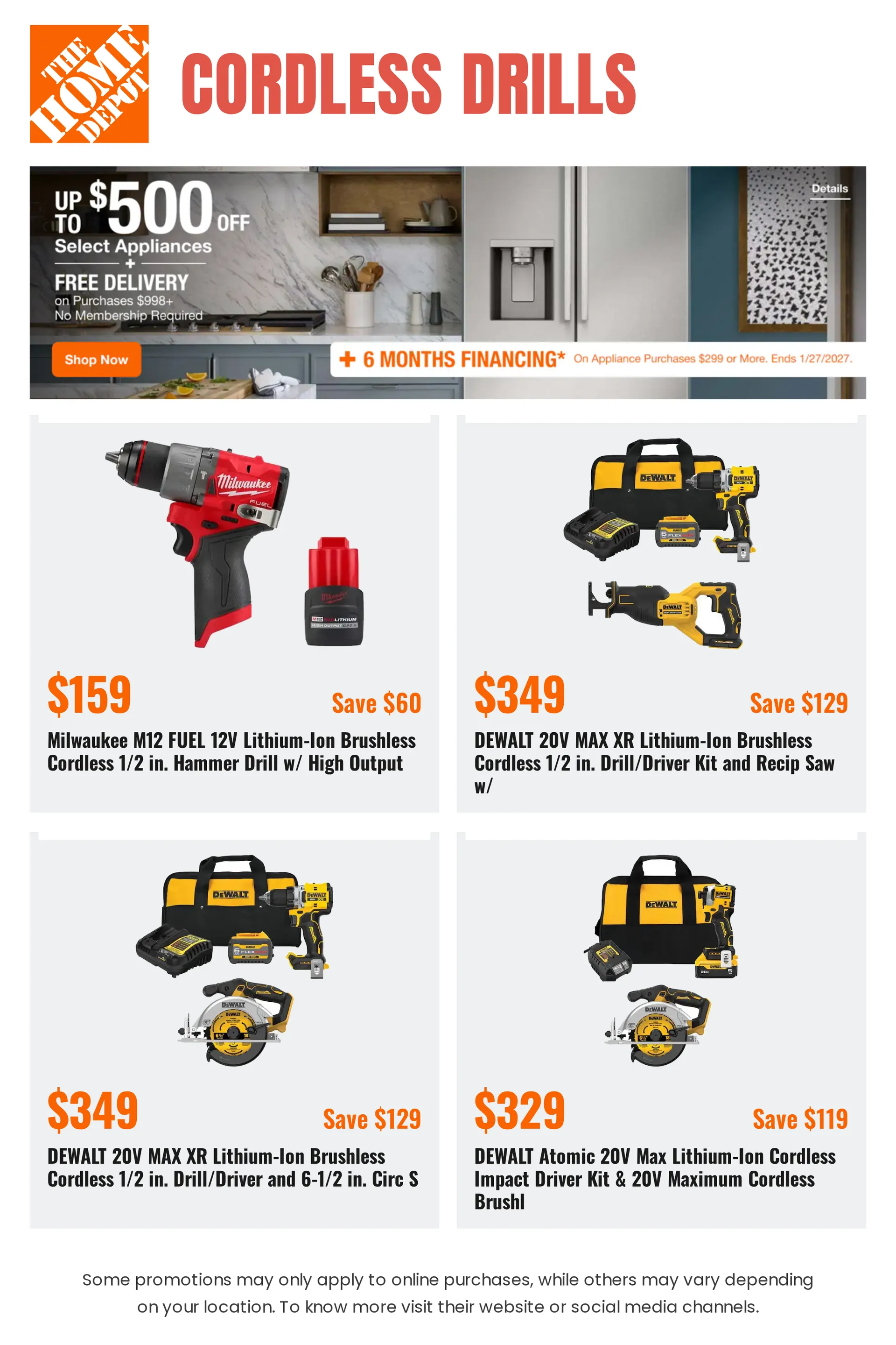 Weekly promotion The Home Depot — Catálogo 2 — 2026-10-20 spanning from October 20 to November 4 2026 - Page 5 for Catalogue 365