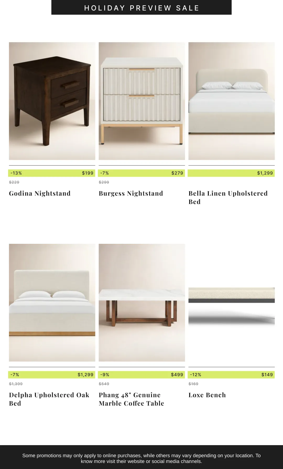 Weekly promotion Joss & Main — 2026-10-15 spanning from October 15 to November 2 2026 - Page 5 for Catalogue 365