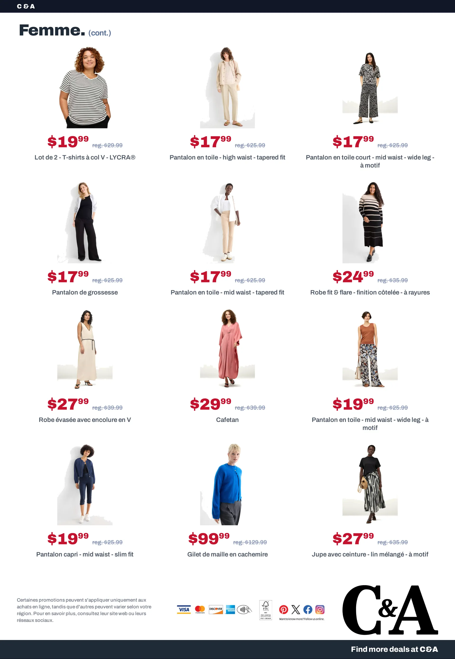 C&A soldes du 10 août au 24 août 2026 - Catalogue page 5
