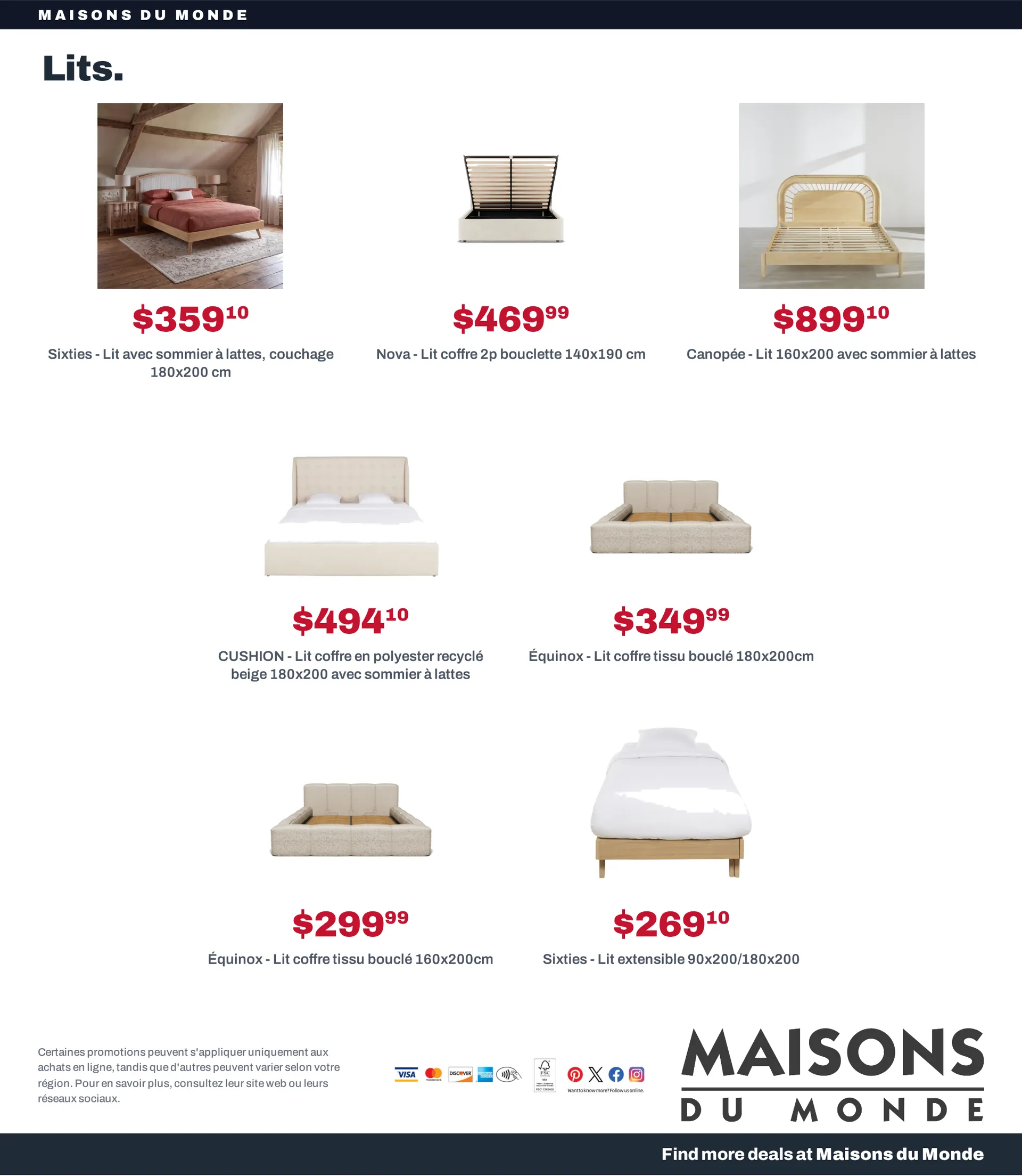 Maisons du Monde — 2026-09-22 du 22 septembre au 8 octobre 2026 - Catalogue page 5