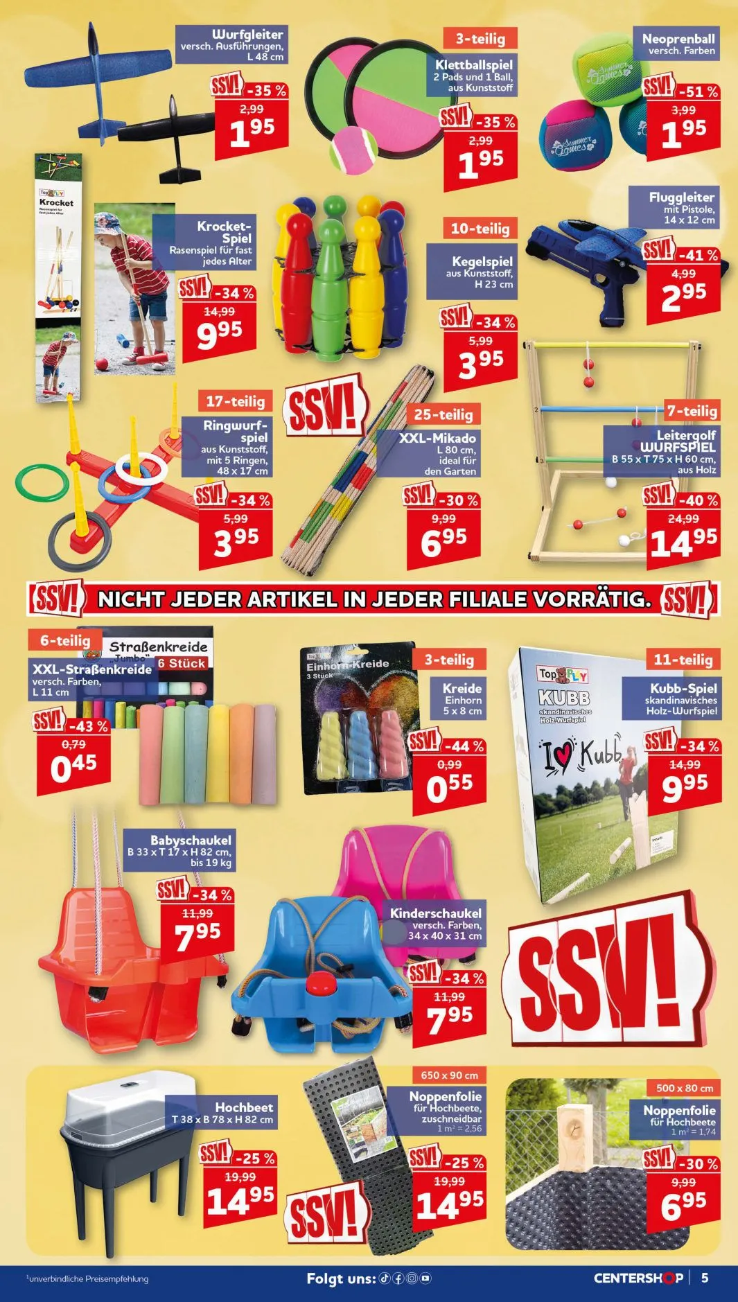 CENTERSHOP — 2026-08-18 von 17. August bis 22. September 2026 - Prospekt seite 5