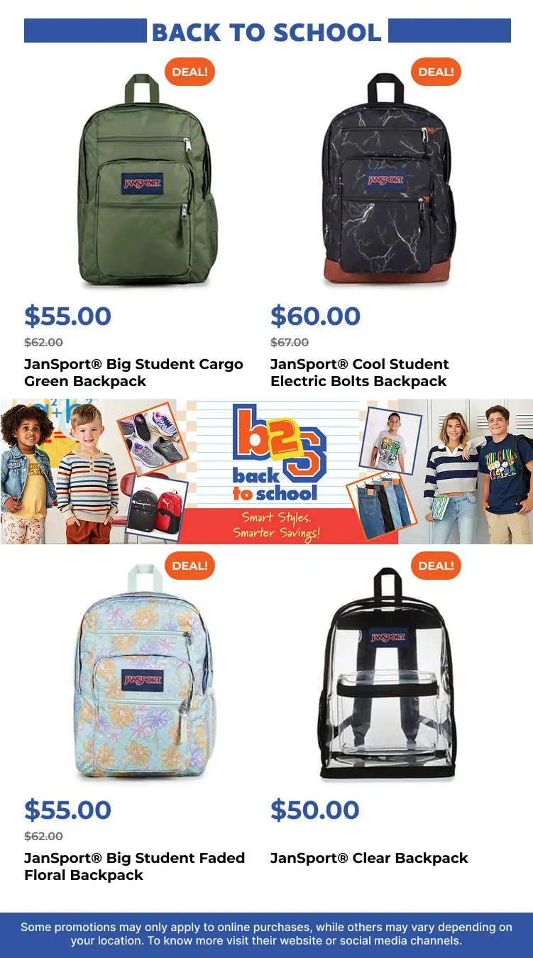 Weekly ad Back to School Savings from July 16 to August 3 2026 - Page 5