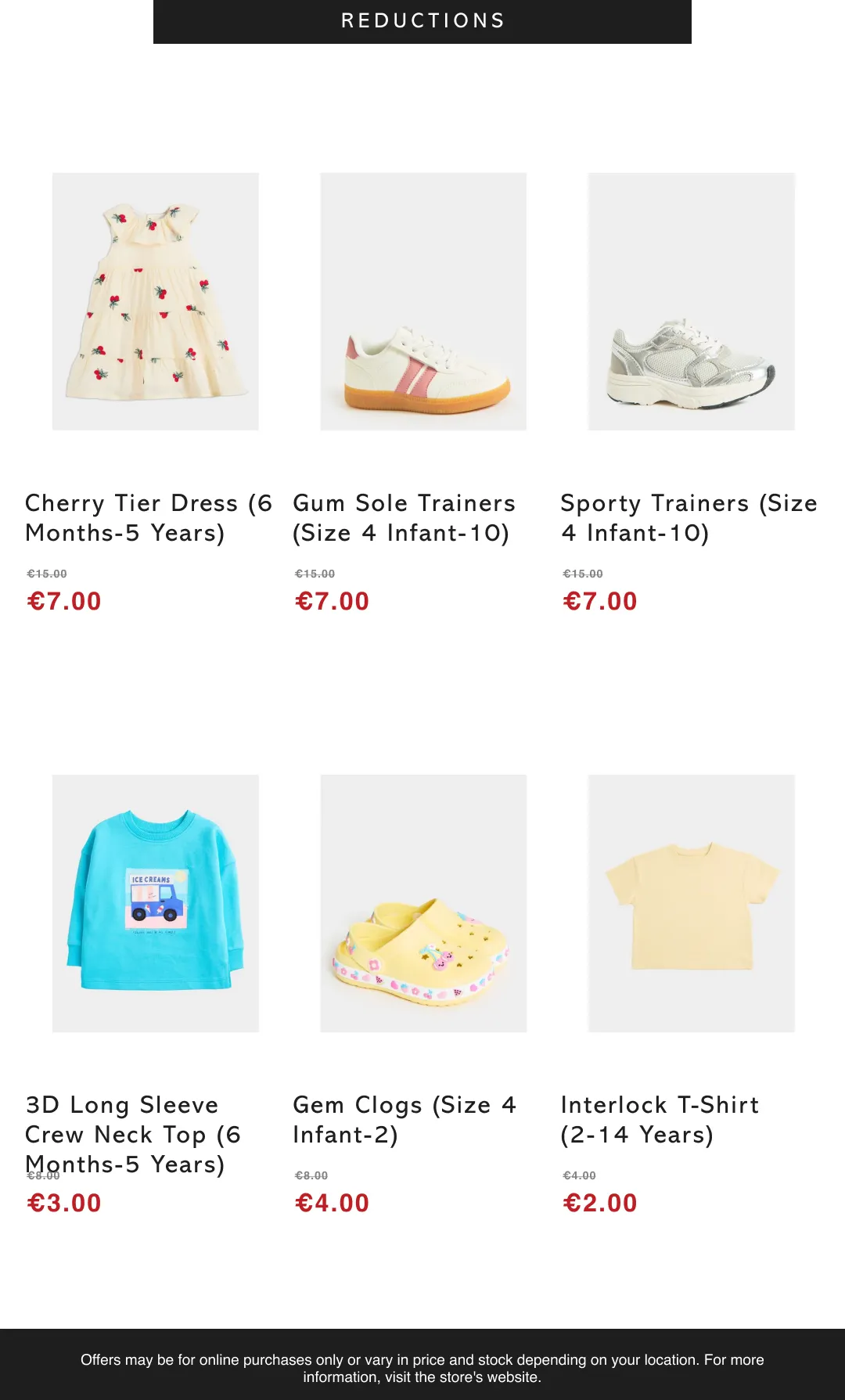 Kids' Reductions - 27 August 11 September 2026 - Page 5
