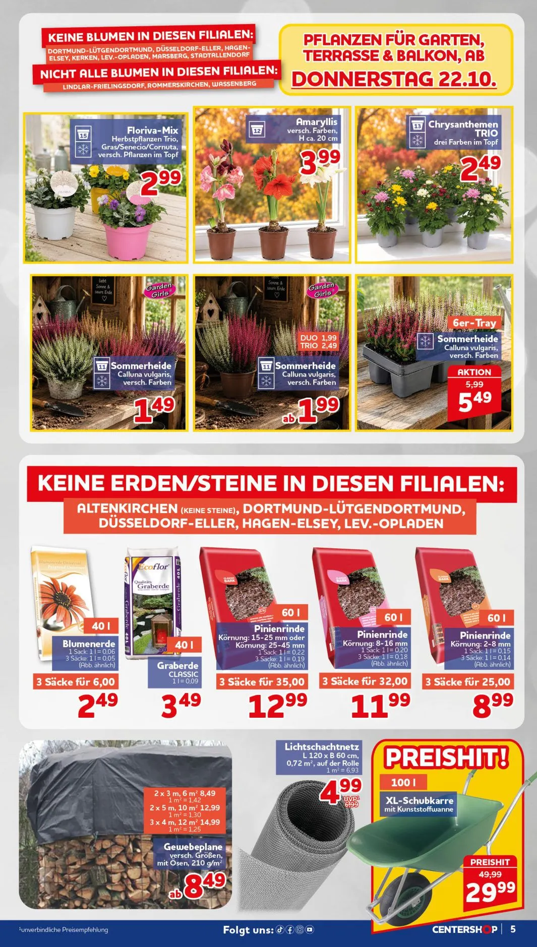 CENTERSHOP — 2026-10-19 von 19. Oktober bis 24. Oktober 2026 - Prospekt seite 5