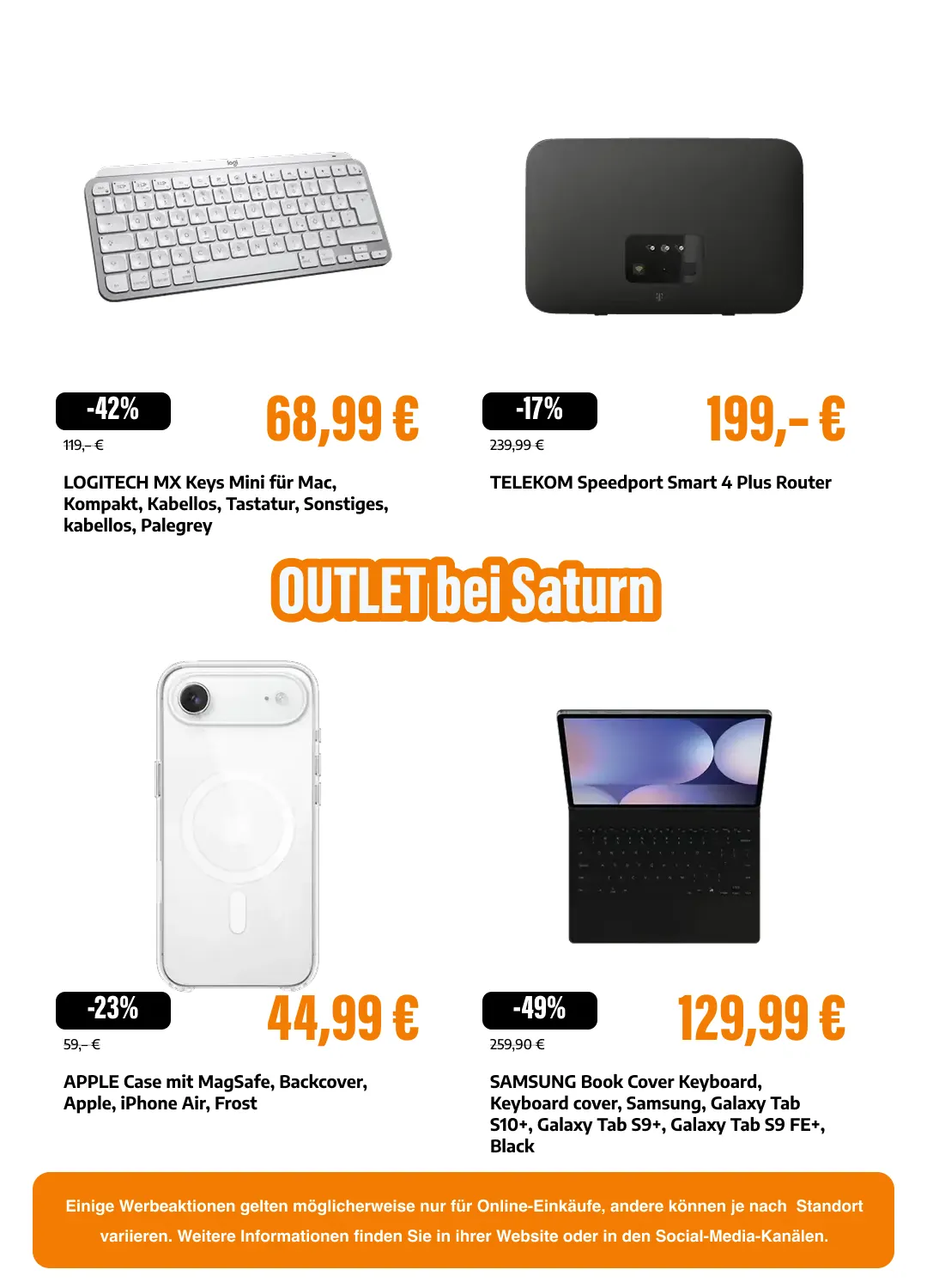 Saturn OUTLET% von 14. Juli bis 29. Juli 2026 - Prospekt seite 5