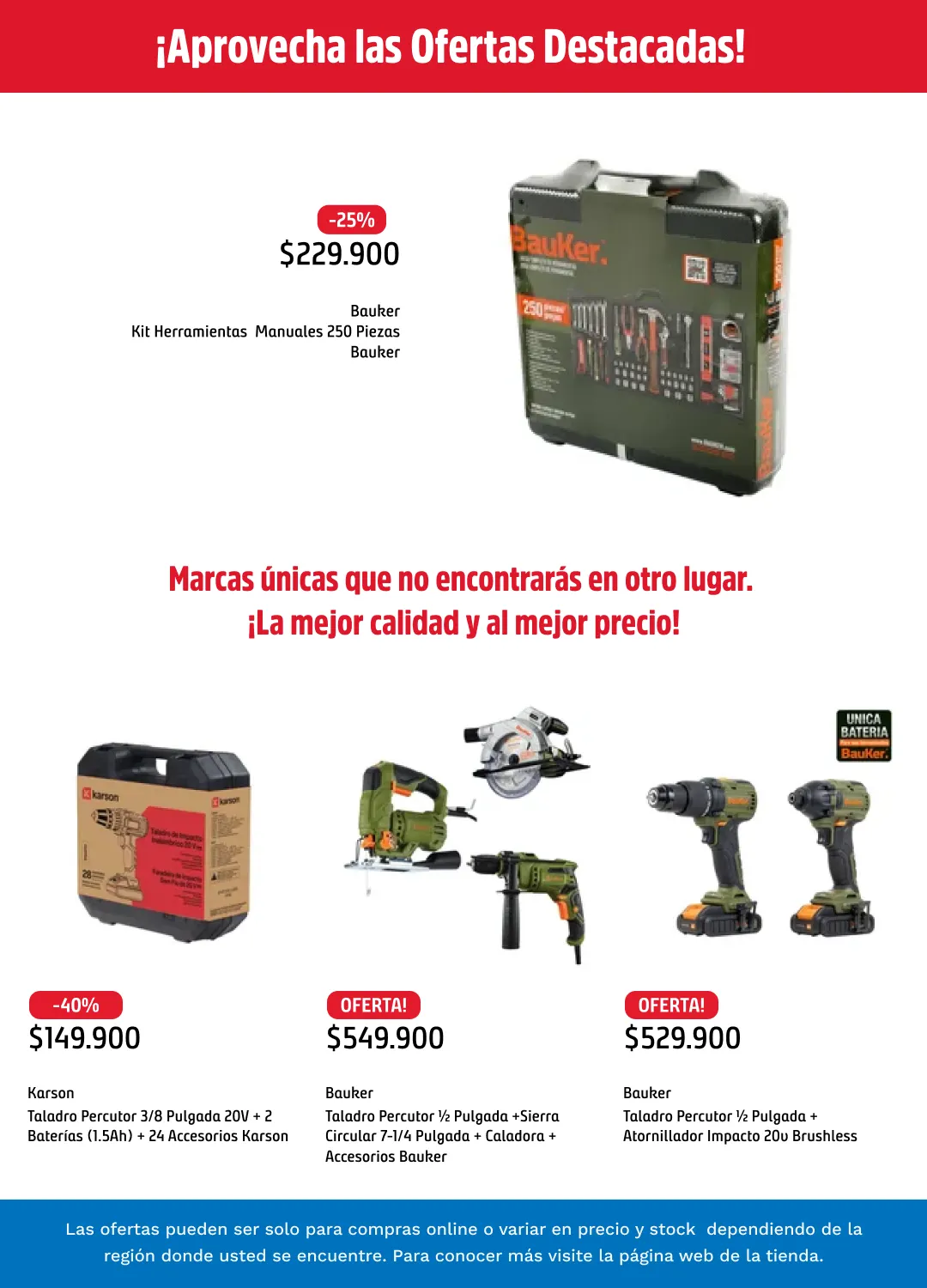Catalogo de Ofertas en herramientas 14 de julio al 29 de julio 2026 - Pag 5