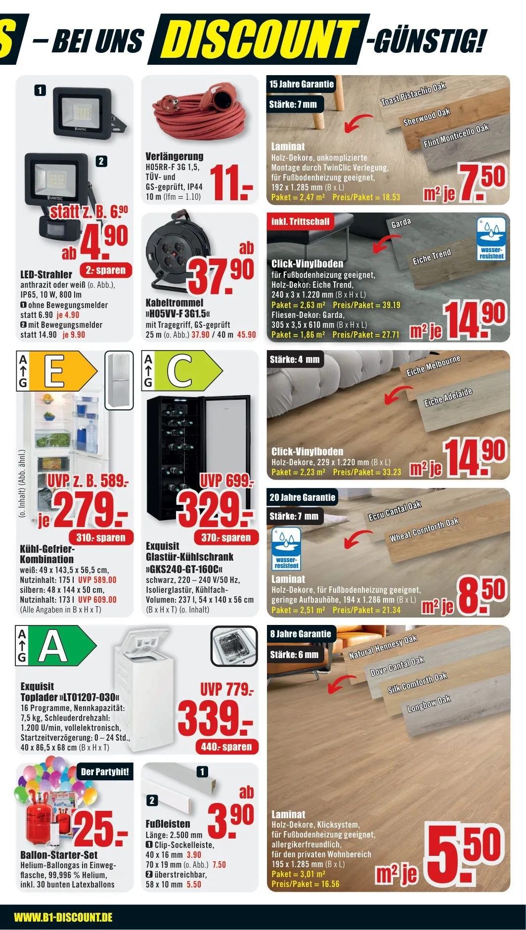 B1 Discount Baumarkt — 2026-08-03 von 3. August bis 7. August 2026 - Prospekt seite 5