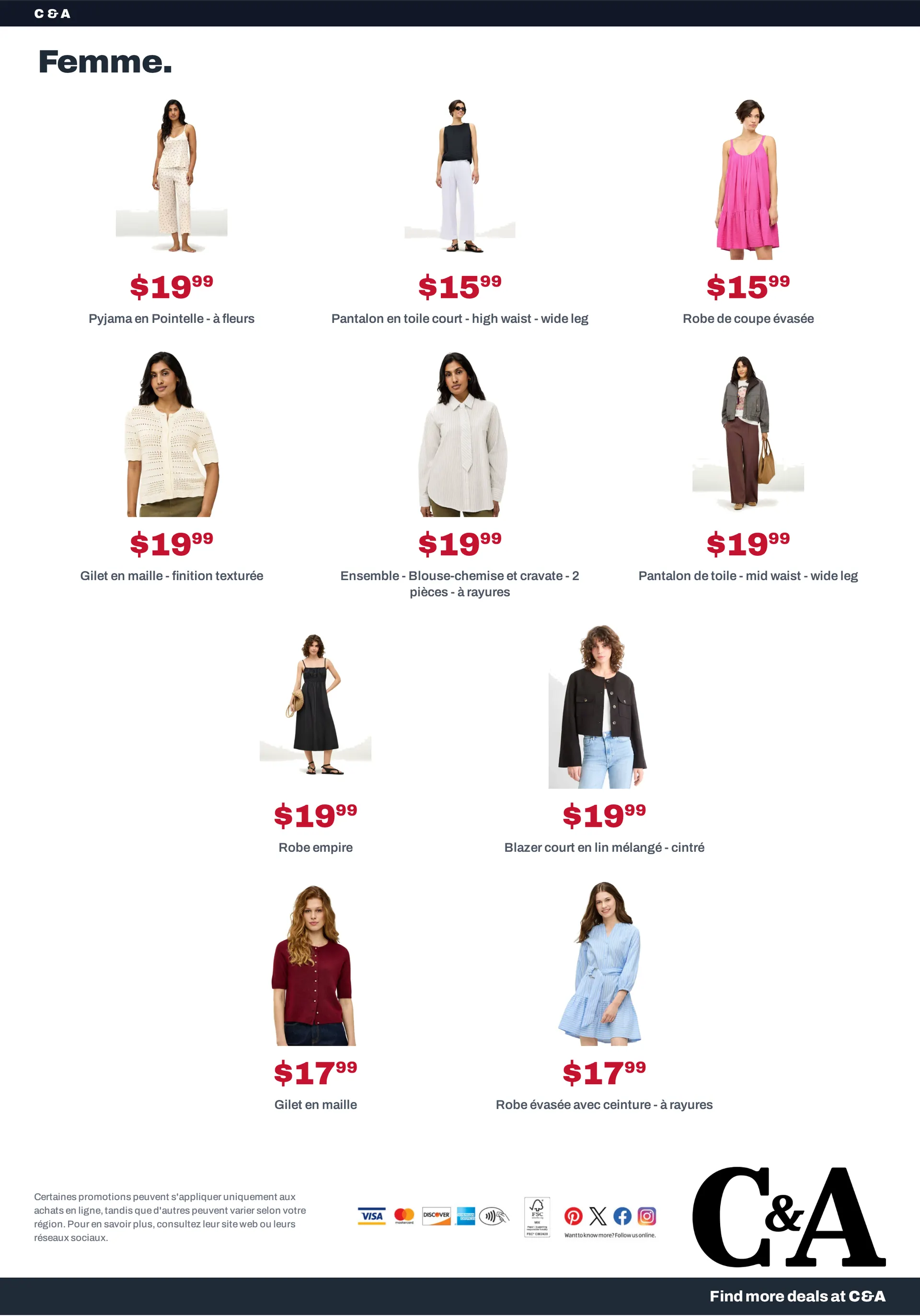 C&A — 2026-10-14 du 14 octobre au 28 octobre 2026 - Catalogue page 5