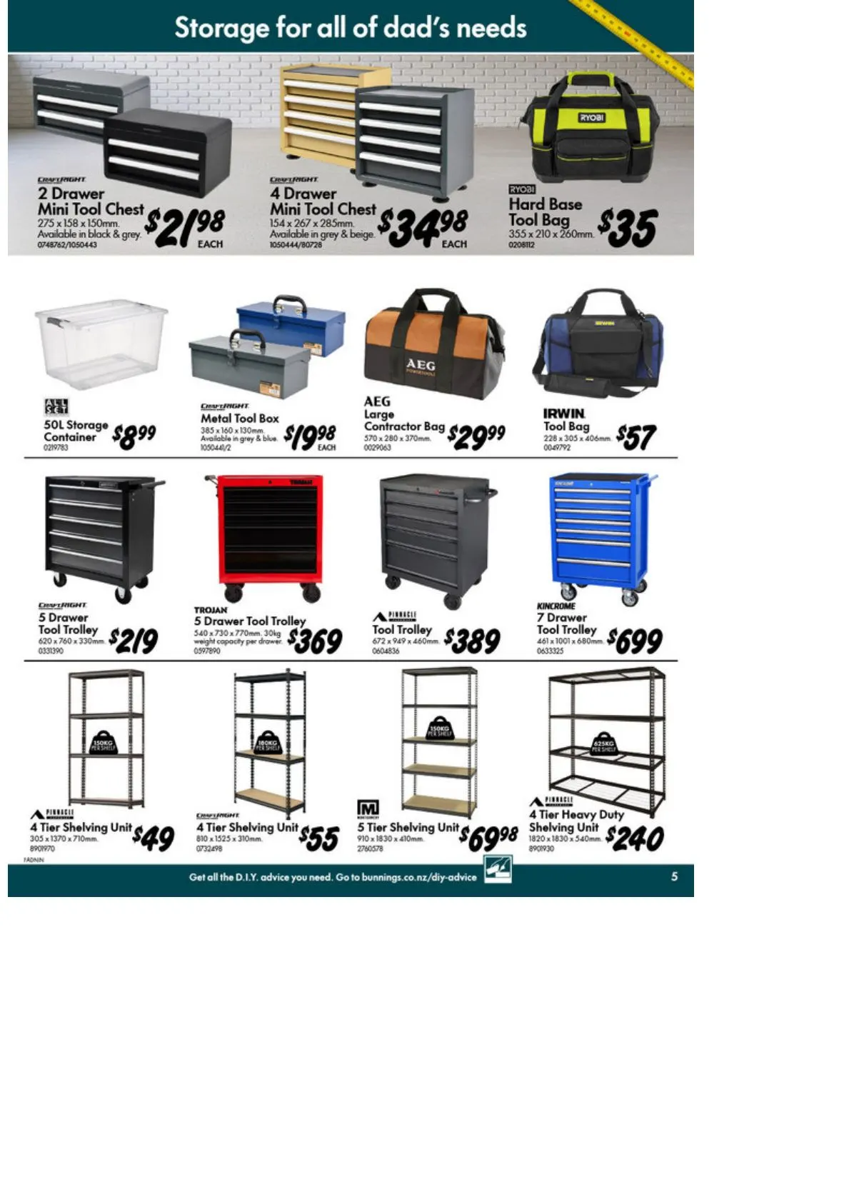 Bunnings — 2026-08-26 from 12 August to 5 September 2026 - Catalogue Page 5