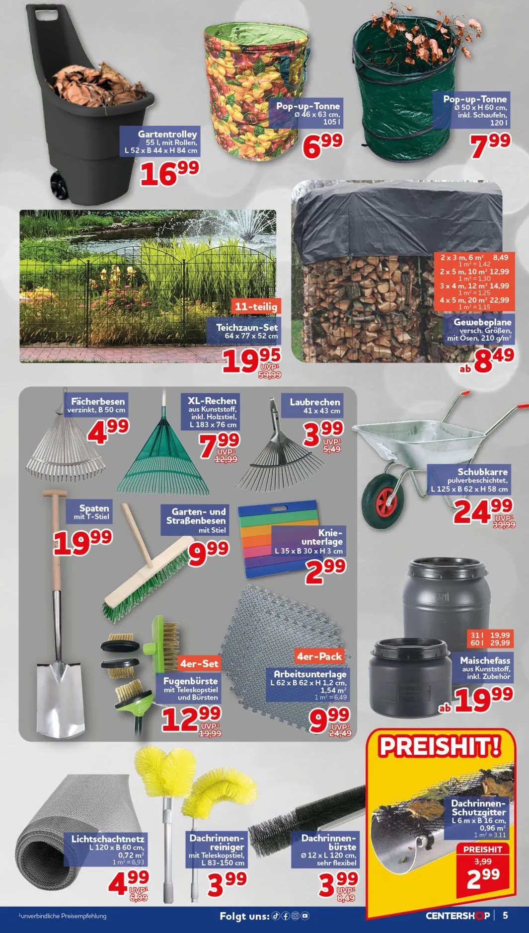 CENTERSHOP — 2026-09-23 von 21. September bis 26. September 2026 - Prospekt seite 5