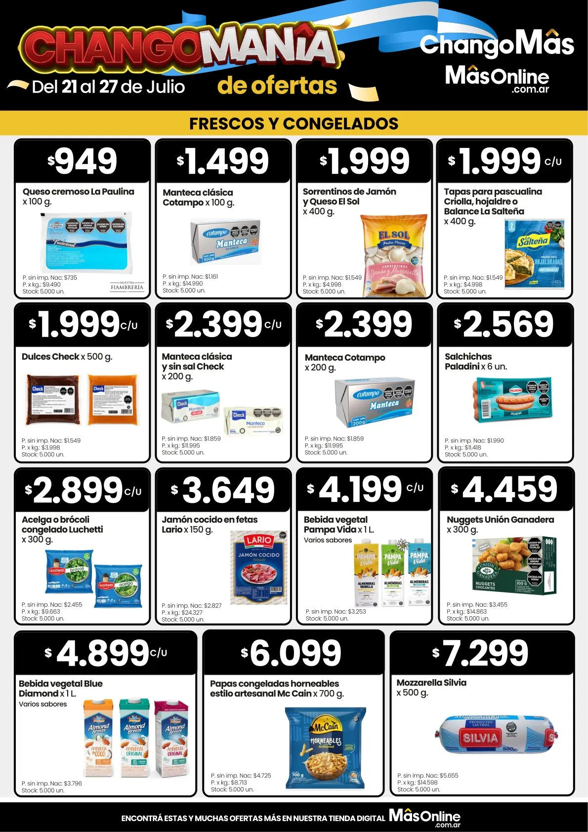 Ofertas de Changomas — 2026-07-21 21 de julio al 27 de julio 2026 - Página 5 del catálogo