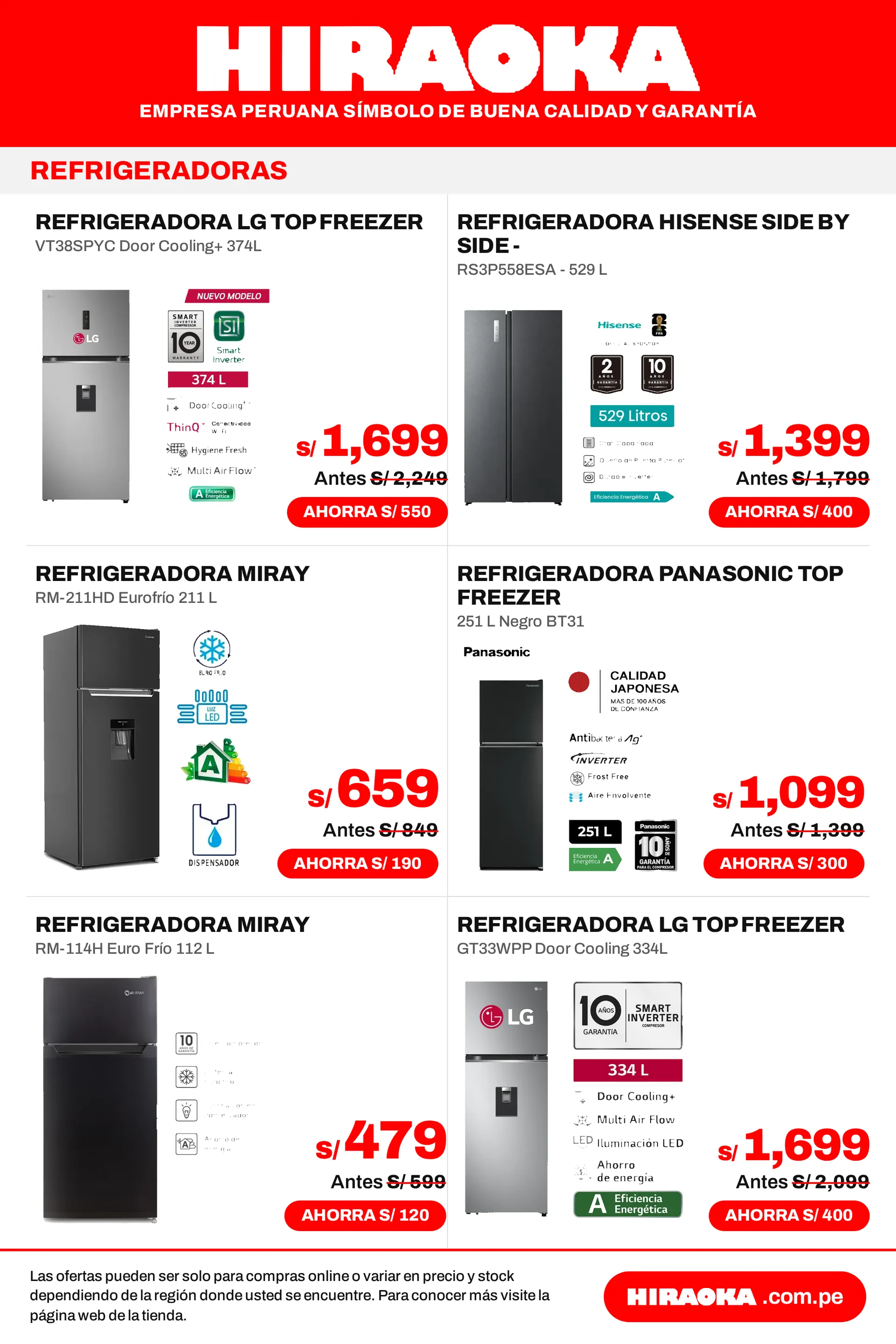 Catalogo de Hiraoka — Catálogo 2 — 2026-09-21 21 de setiembre al 5 de octubre 2026 - Pag 5