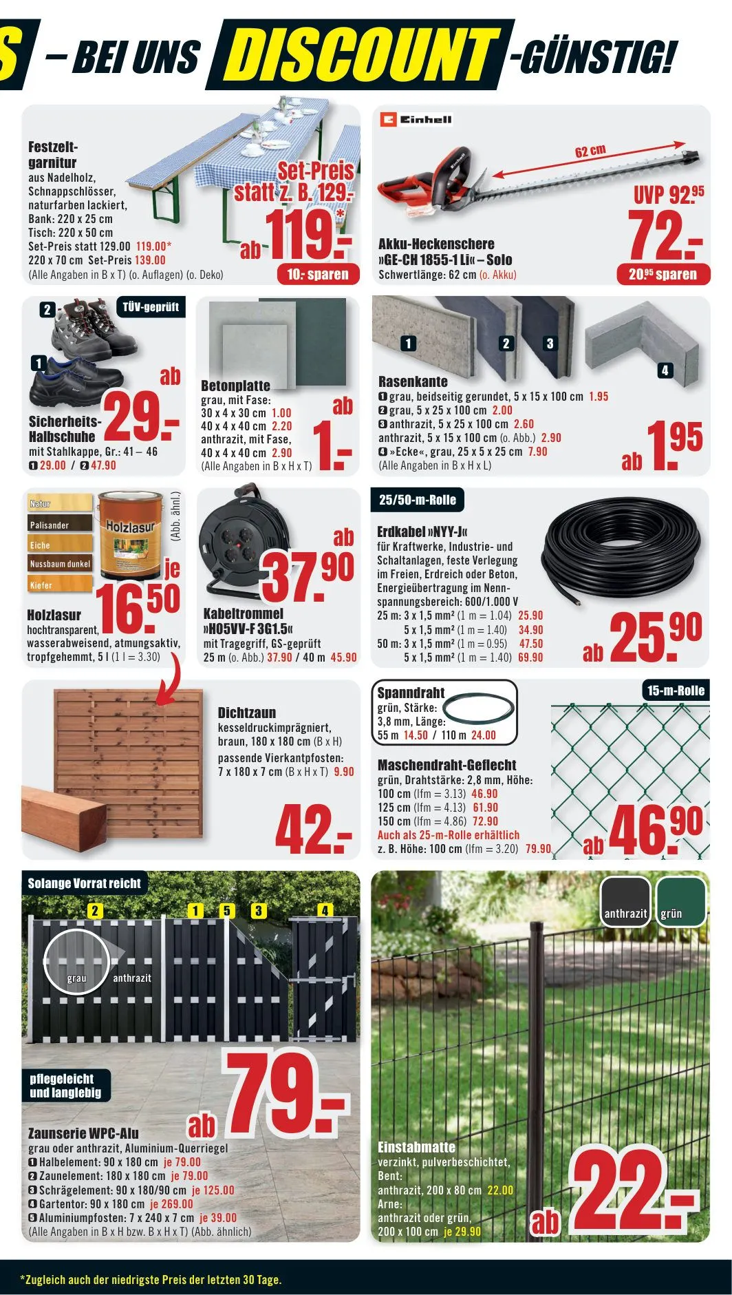 B1 Discount Baumarkt — 2026-09-23 von 19. September bis 25. September 2026 - Prospekt seite 5