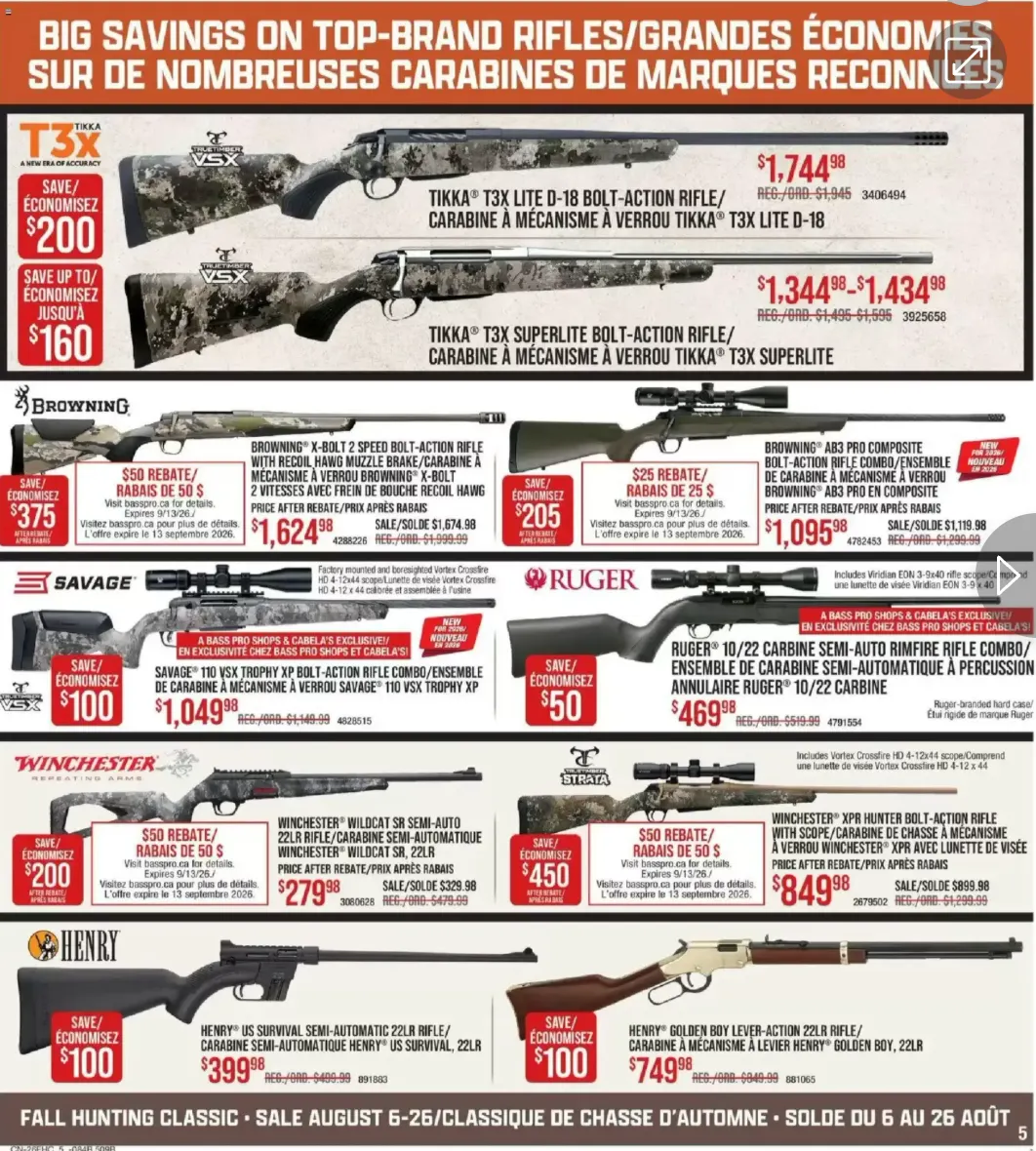 Cabelas — 2026-08-06 from August 6 to August 27 2026 - flyer page 5