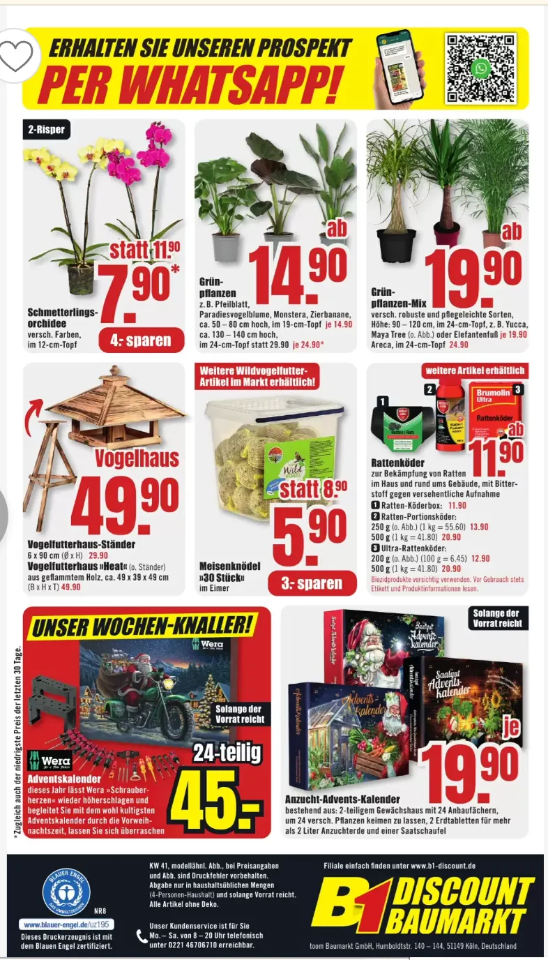 B1 Discount Baumarkt — 2026-10-02 von 2. Oktober bis 10. Oktober 2026 - Prospekt seite 5