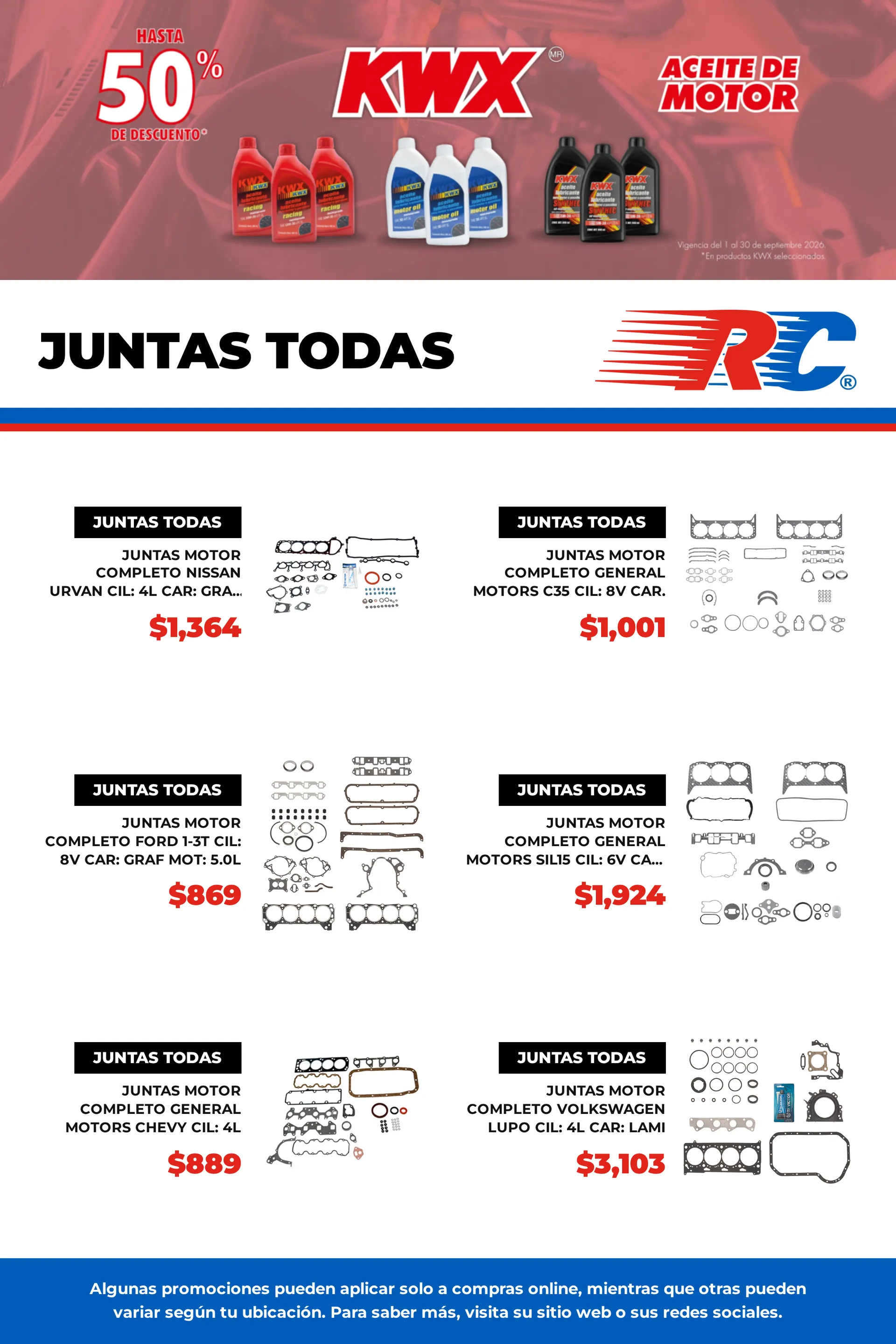 Catálogo de Refaccionaria California — 2026-10-01 1 de octubre al 8 de octubre 2026 - Pagina 5