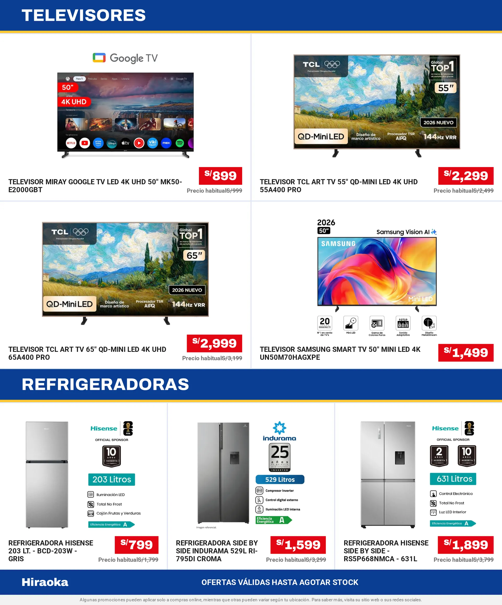 Catalogo de Hiraoka — Catálogo 1 — 2026-09-07 7 de setiembre al 21 de setiembre 2026 - Pag 5